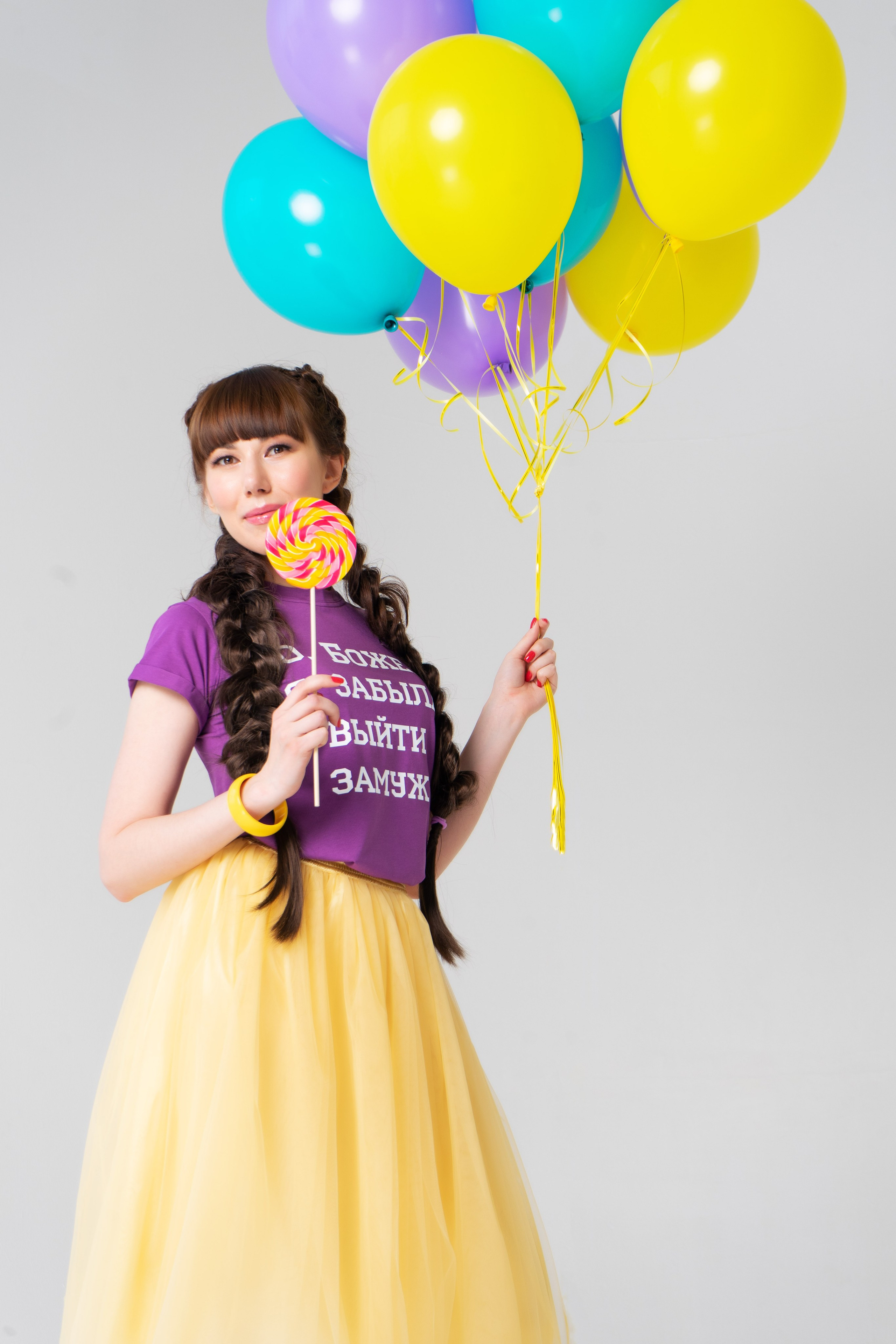 День Рождения фотосессия на циклорамме. Фотограф Екатеринбург Кокшарова Александра