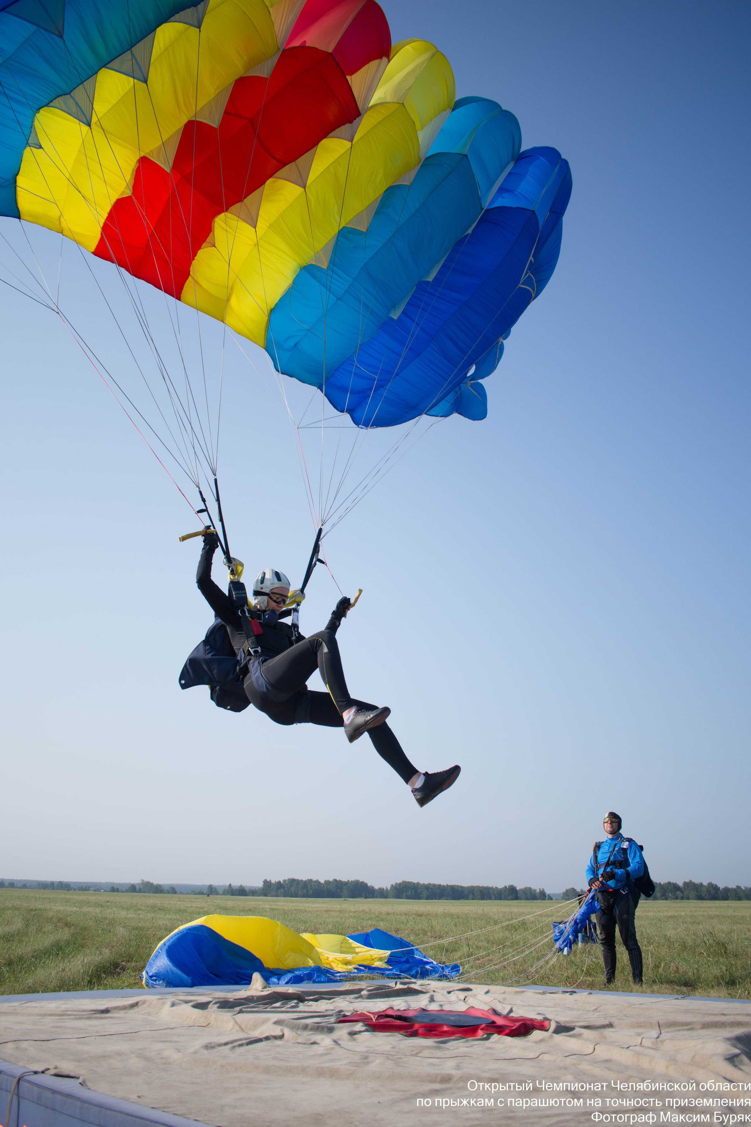 Парашютный спорт. Фотограф Максим Буряк