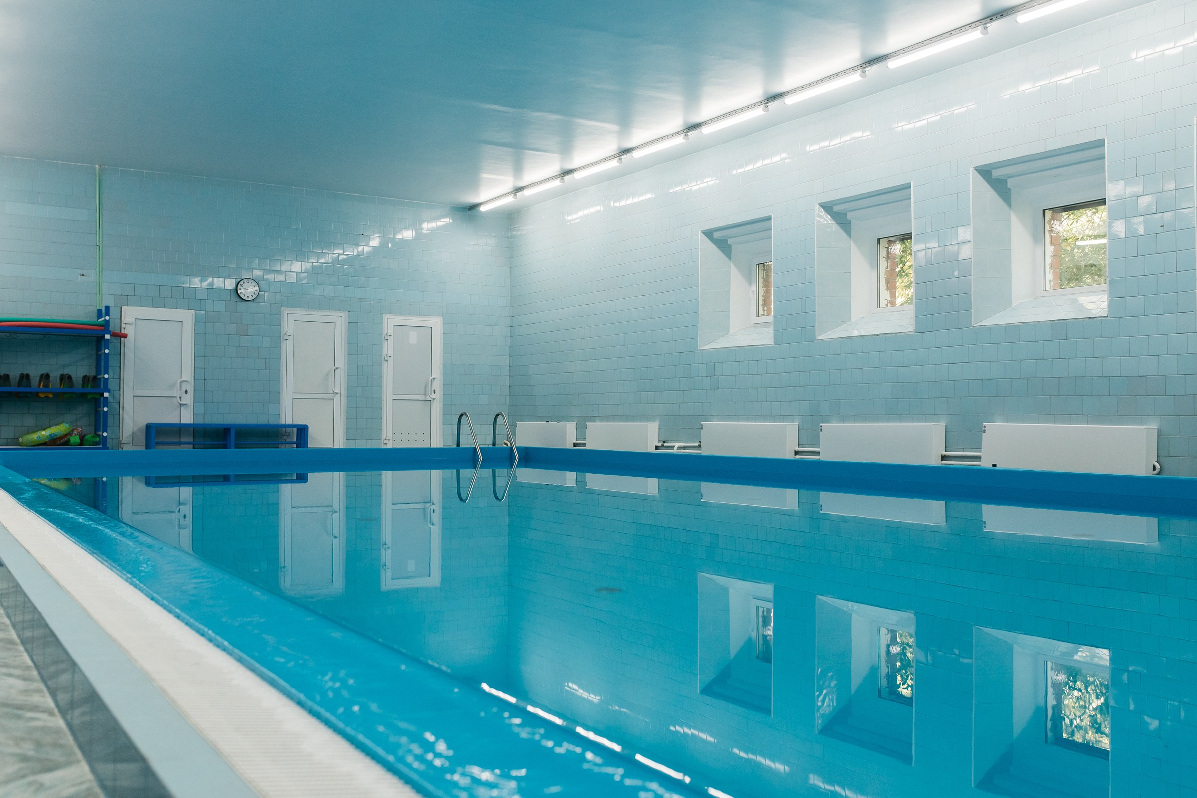 Открытие бассейна