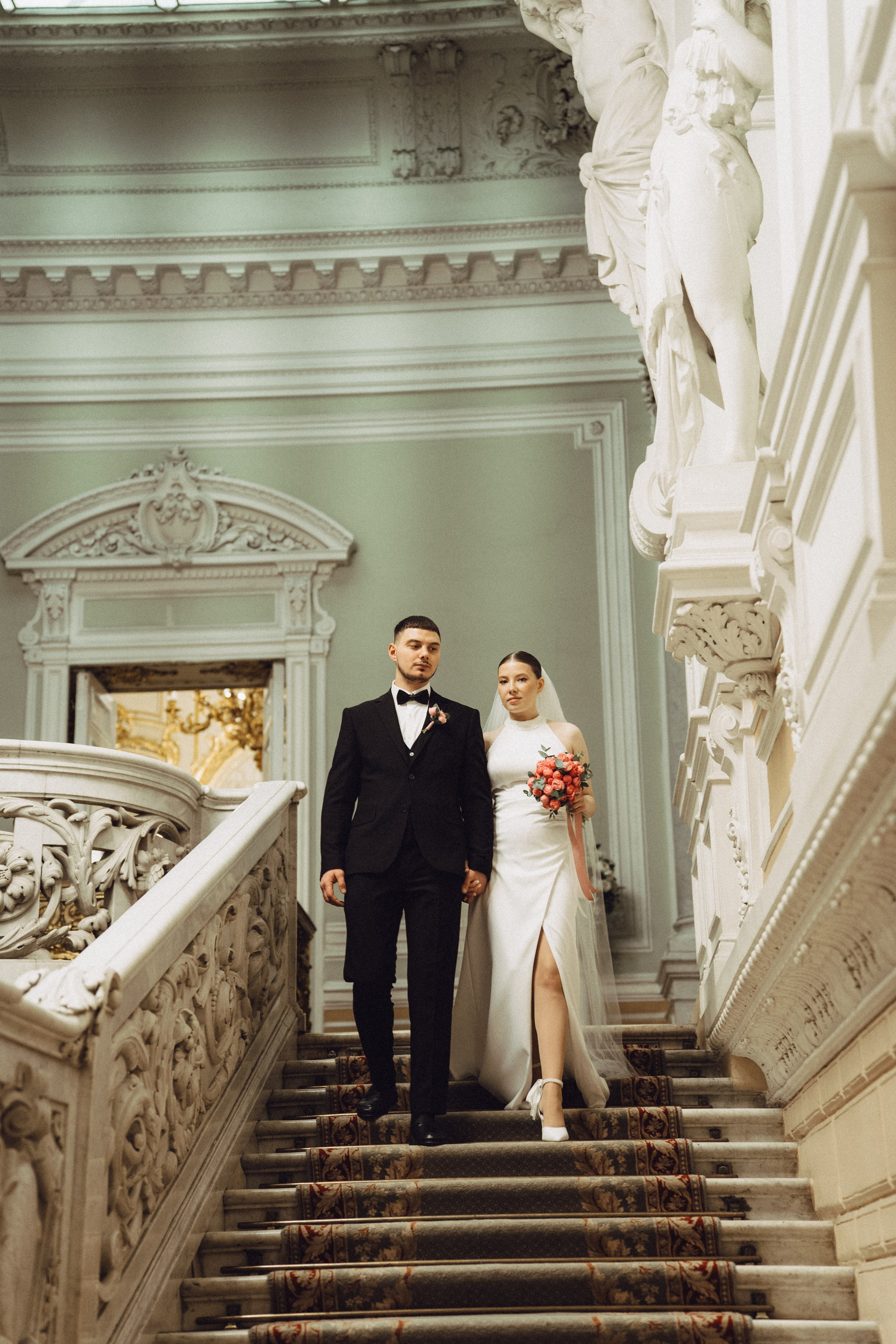 СВАДЕБНАЯ СЬЕМКА В ПЕВОМ ДВОРЦЕ БРАКОСОЧЕТАНИЯ. Профессиональный фотограф, Санкт-Петербург — Виктория Богомолова