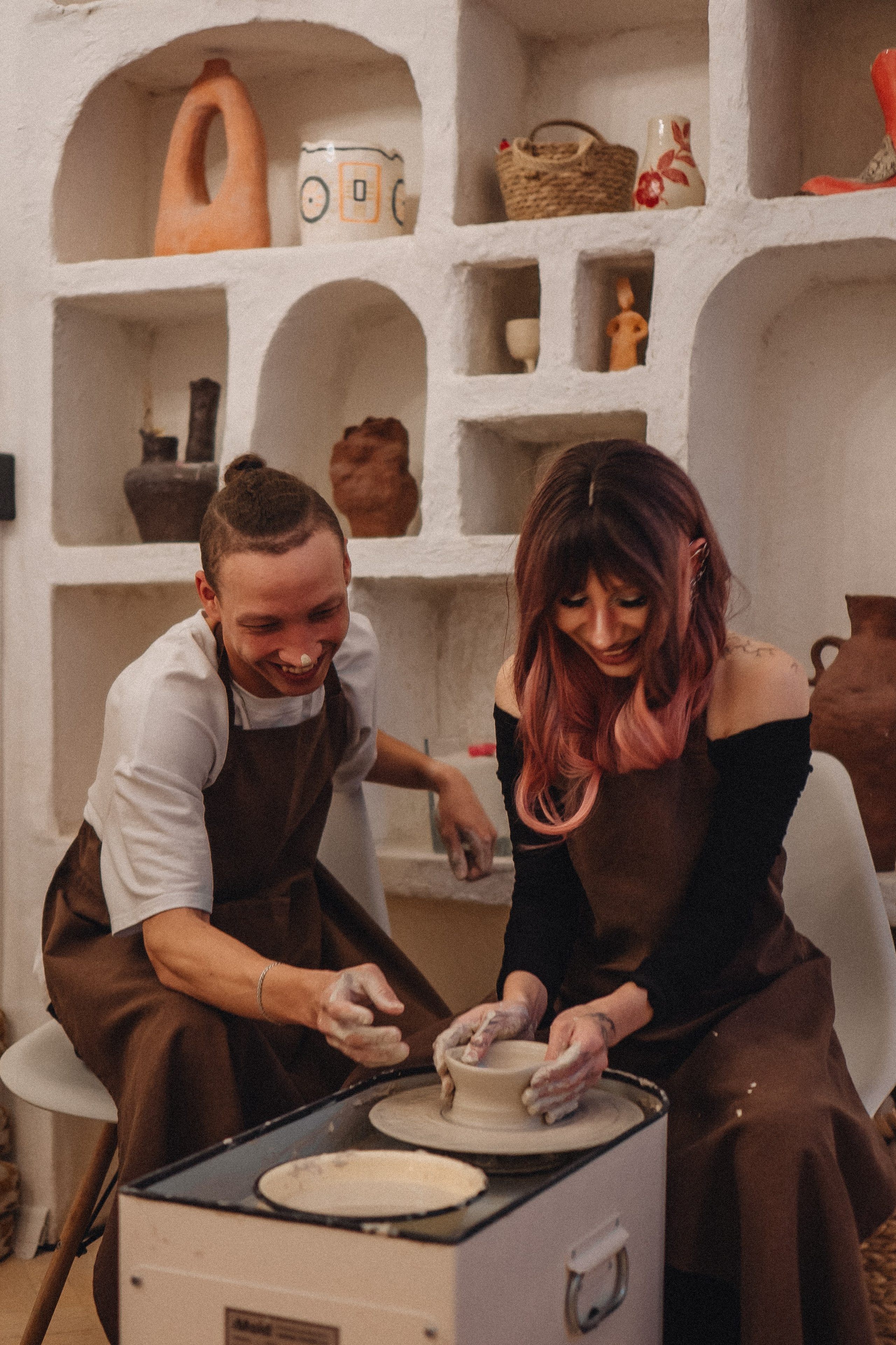 СВИДАНИЕ В ГОНЧАРНОЙ МАСТЕРСКОЙ. Профессиональный фотограф, Санкт-Петербург — Виктория Богомолова