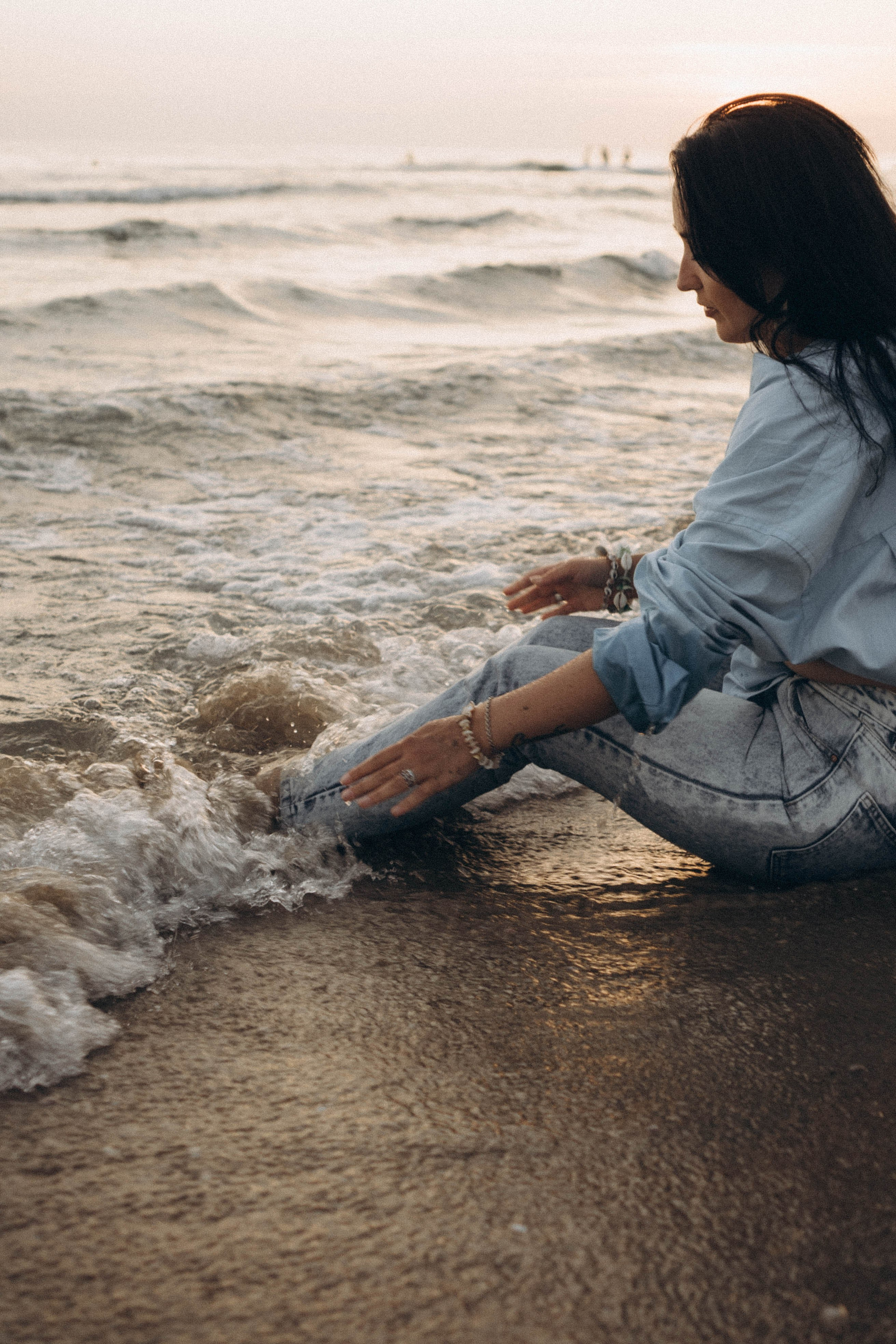 Июльский вечер на берегу черного моря. Профессиональный фотограф, Санкт-Петербург — Виктория Богомолова