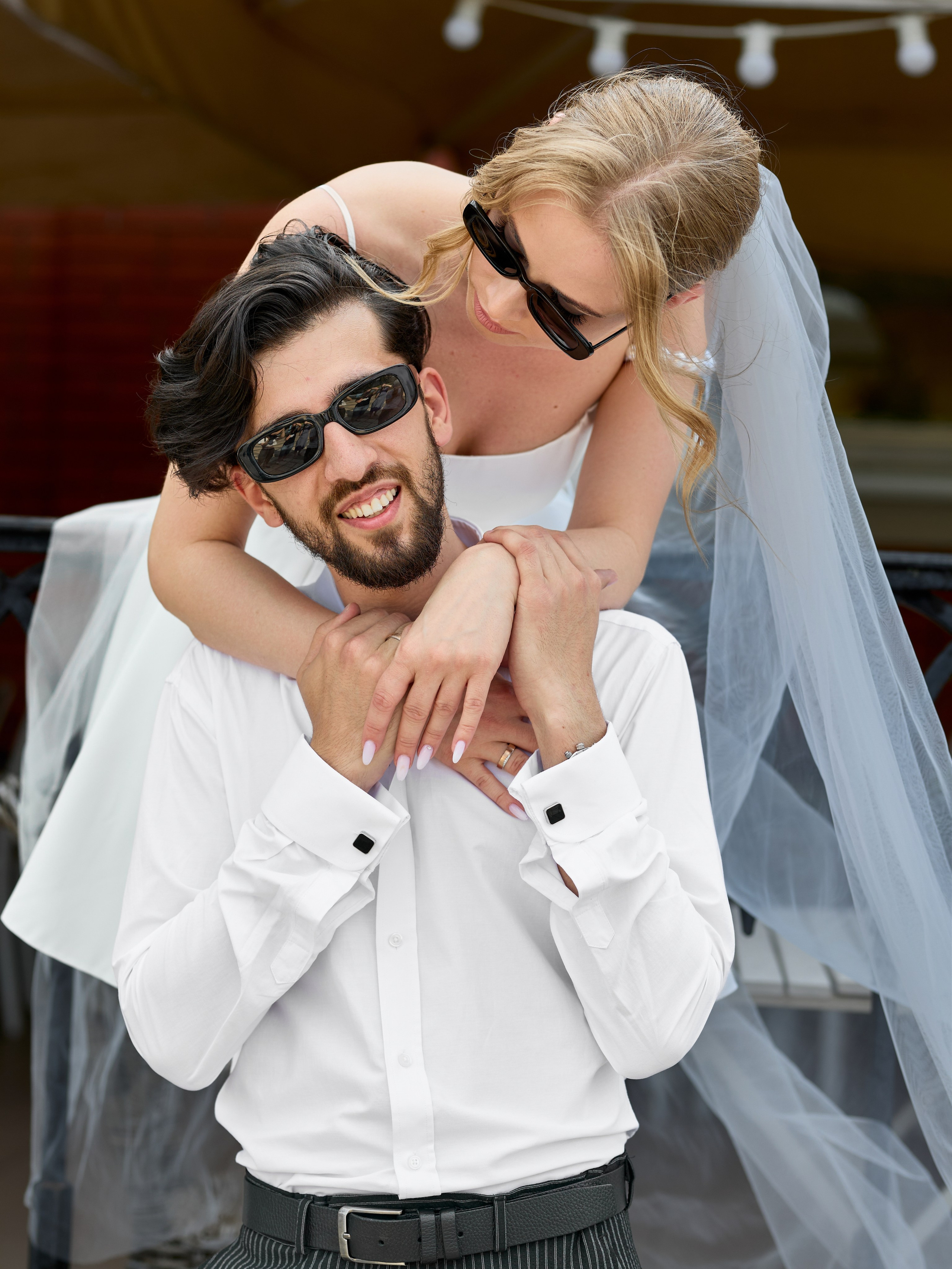 Свадебная прогулка в Царицыно в Москве