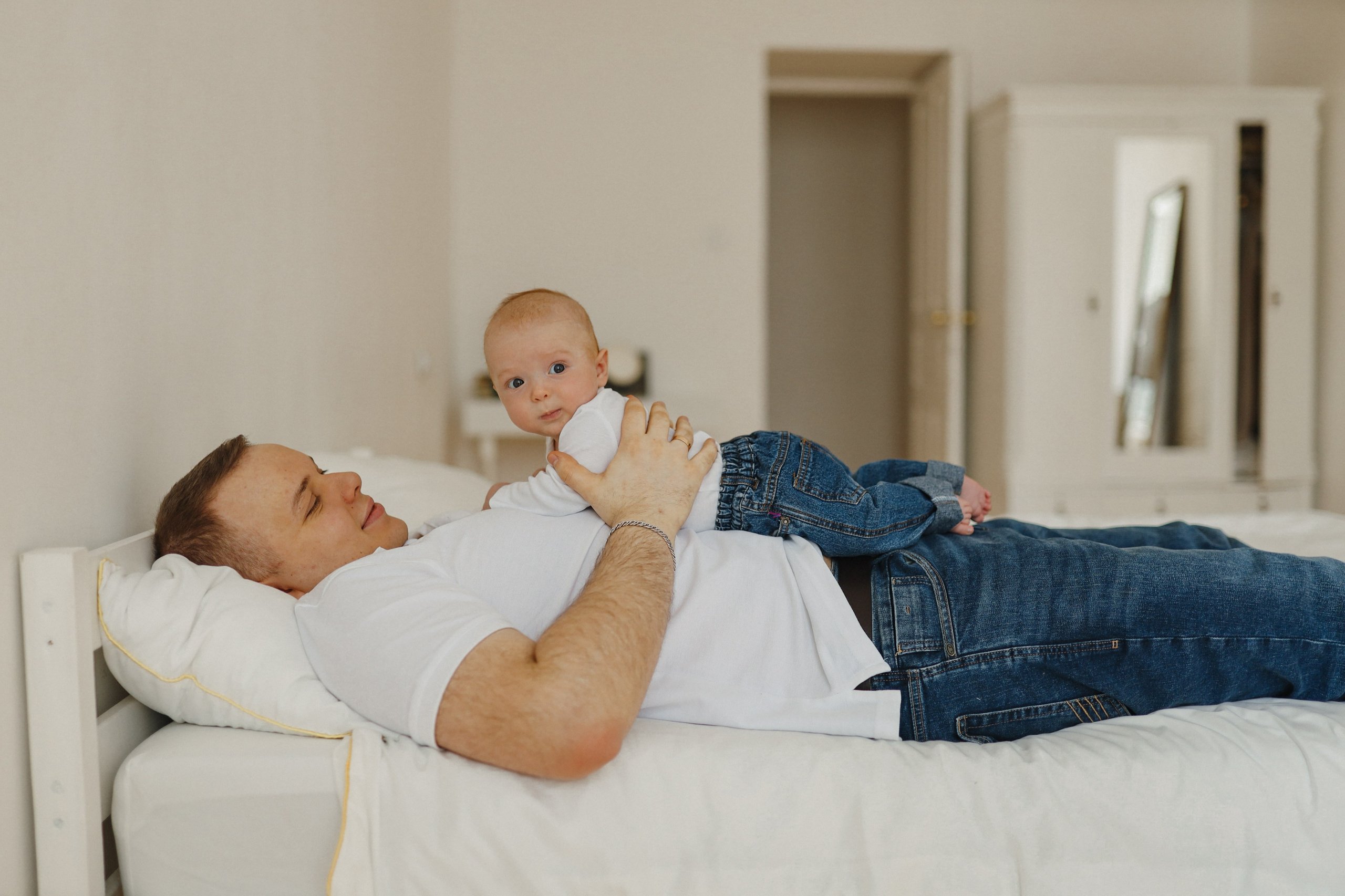 Ваня, 6 месяцев. Фотограф на роды в Санкт-Петербурге, семейный, нью-борн Алиса Хрекова