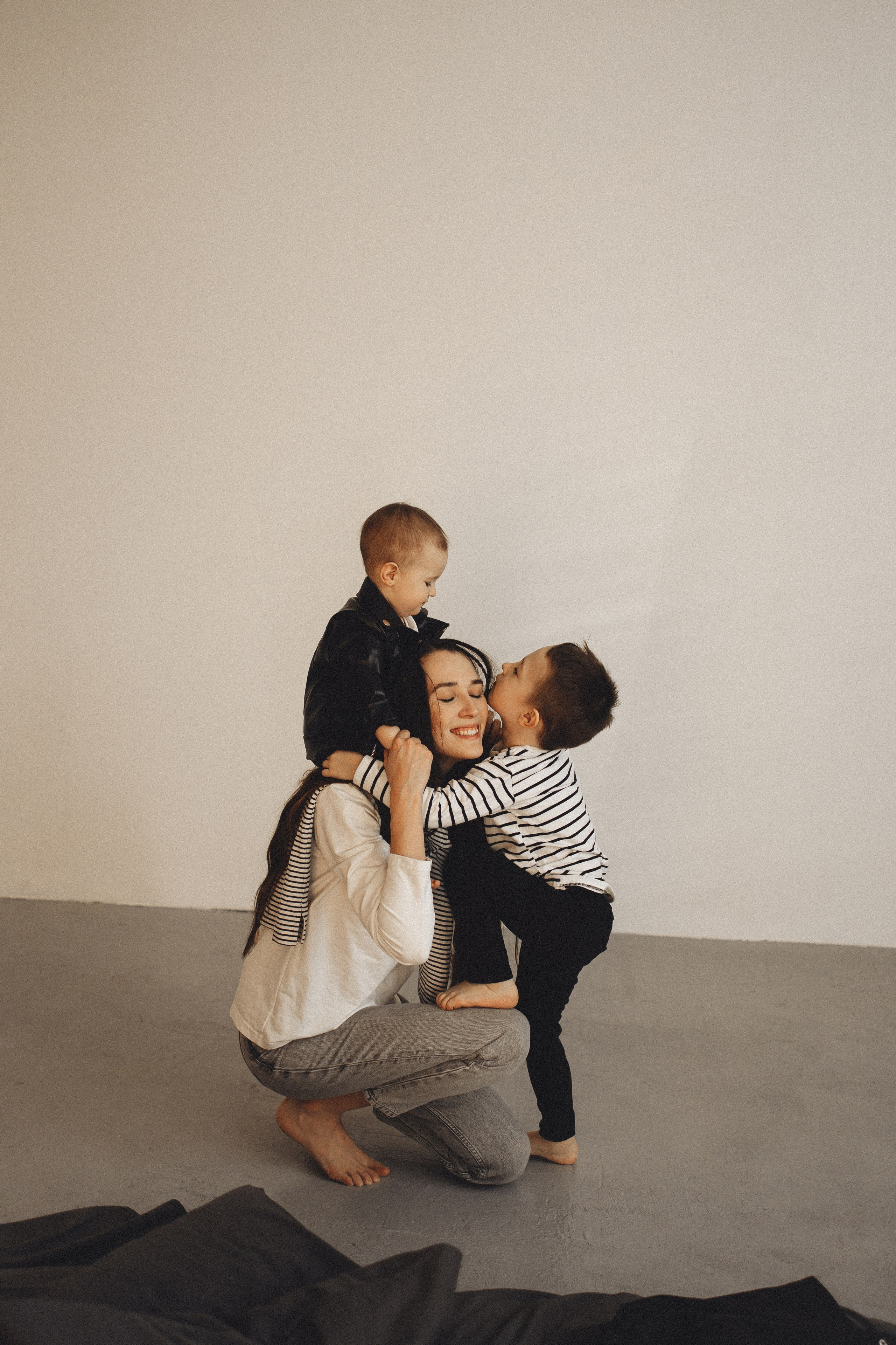 Семейная история в студии. Семейный и детский фотограф, таганрог, ростов-на-дону