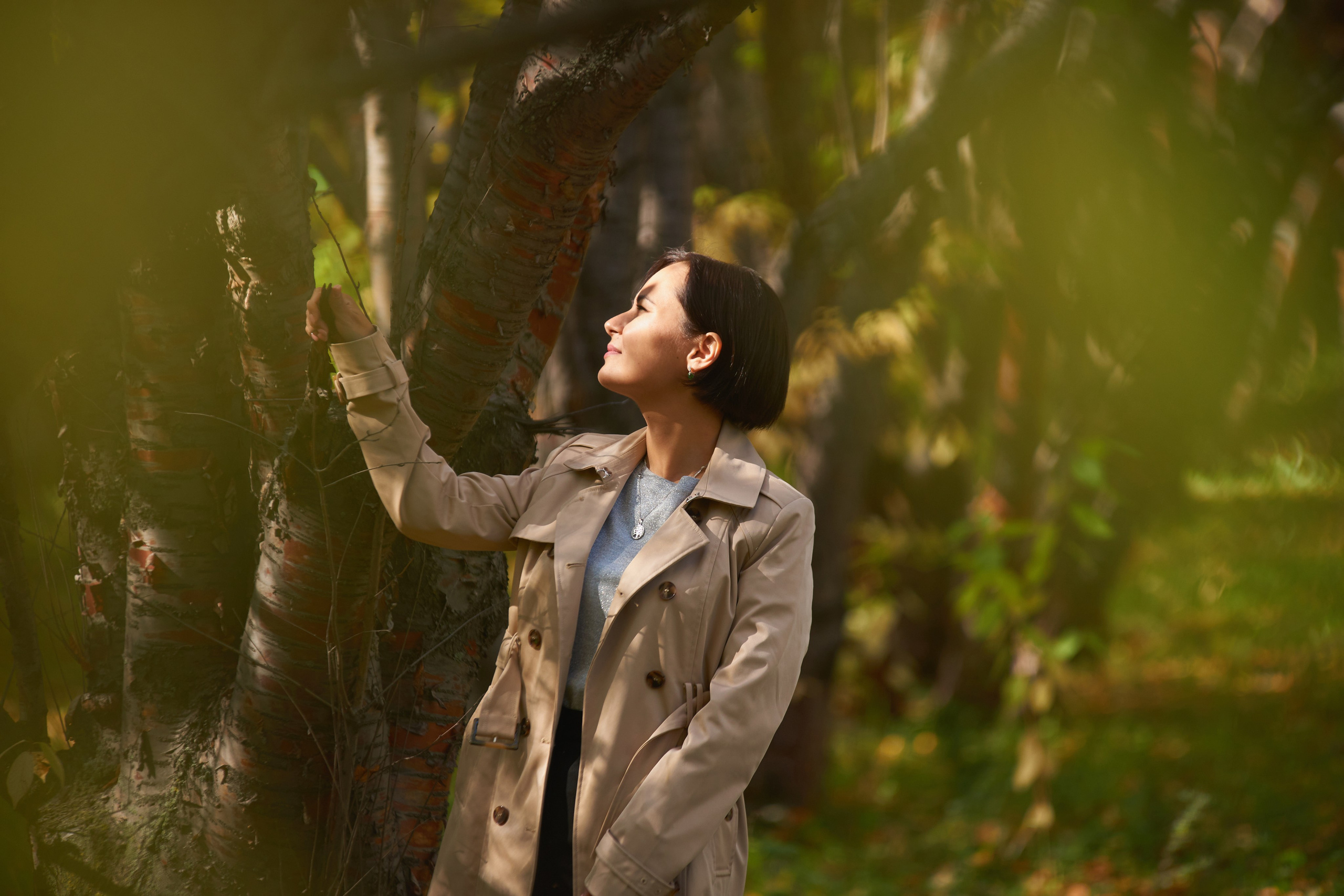 Осенние портреты в городе для Насти. Репортажный и женский фотограф в Новосибирске