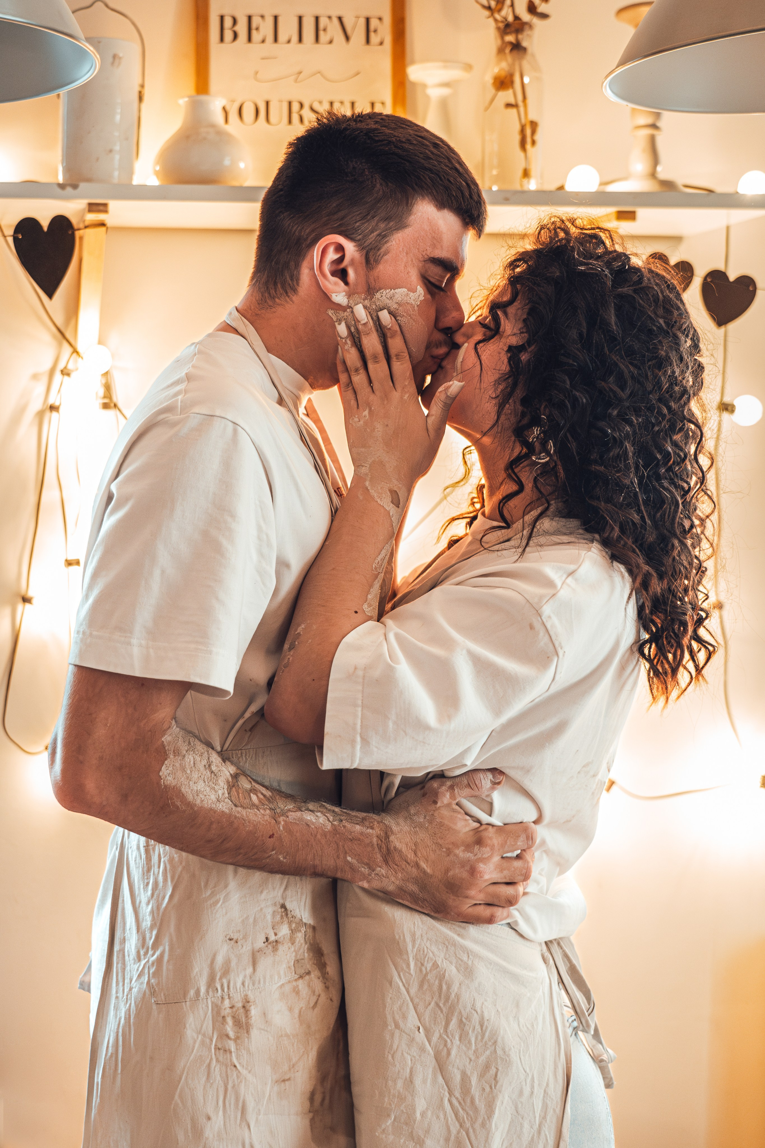 Свидание в гончарной мастерской (A&A). Легкая фотография