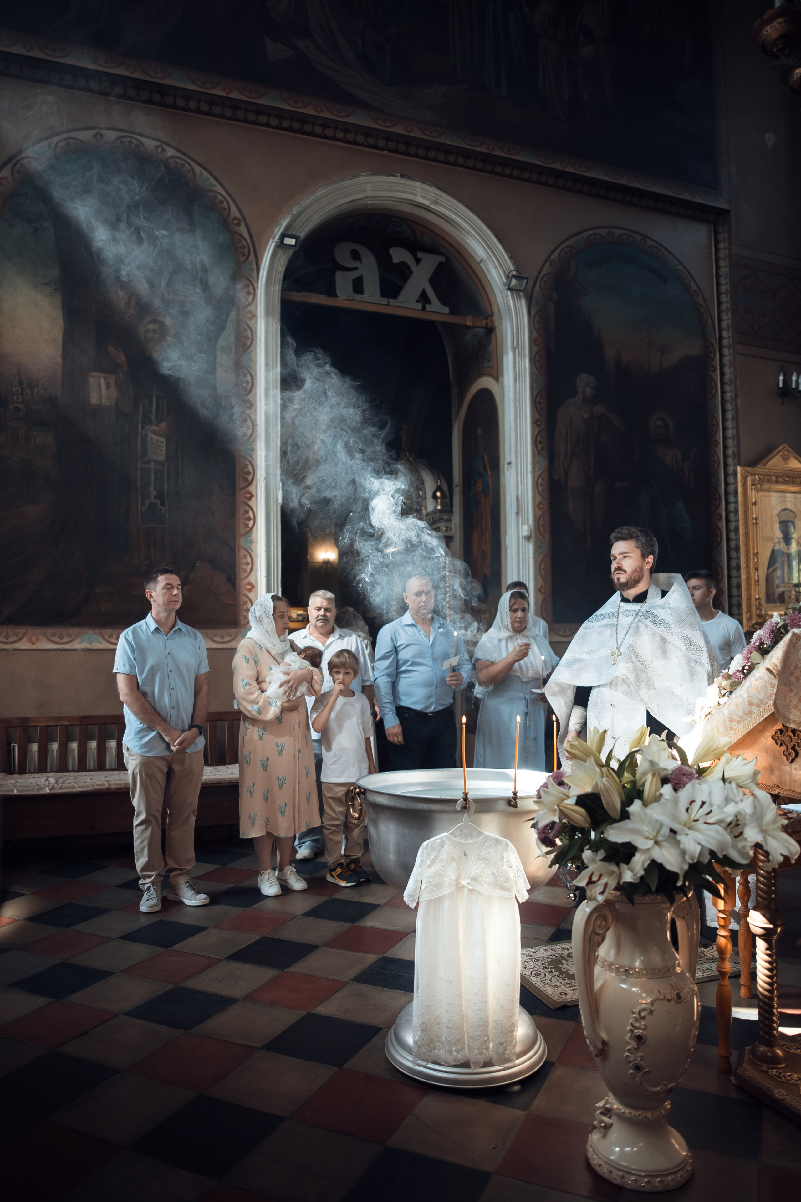 Фотограф на таинство крещения и венчание в храмах Москвы и MO. Moscow_CPC
