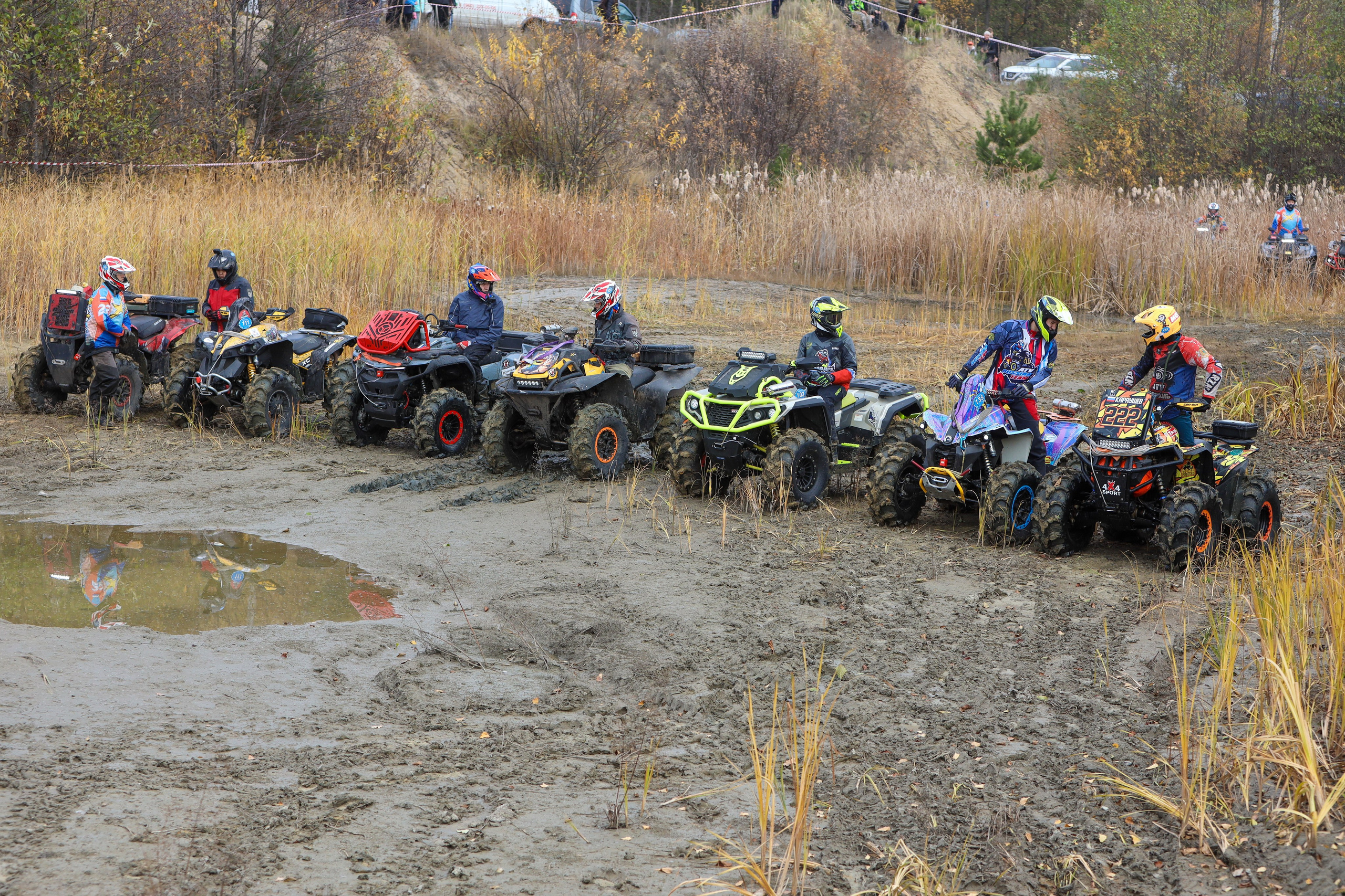Гонки на квадроциклах Грязевое кольцо. Спортивный фотограф в Самаре