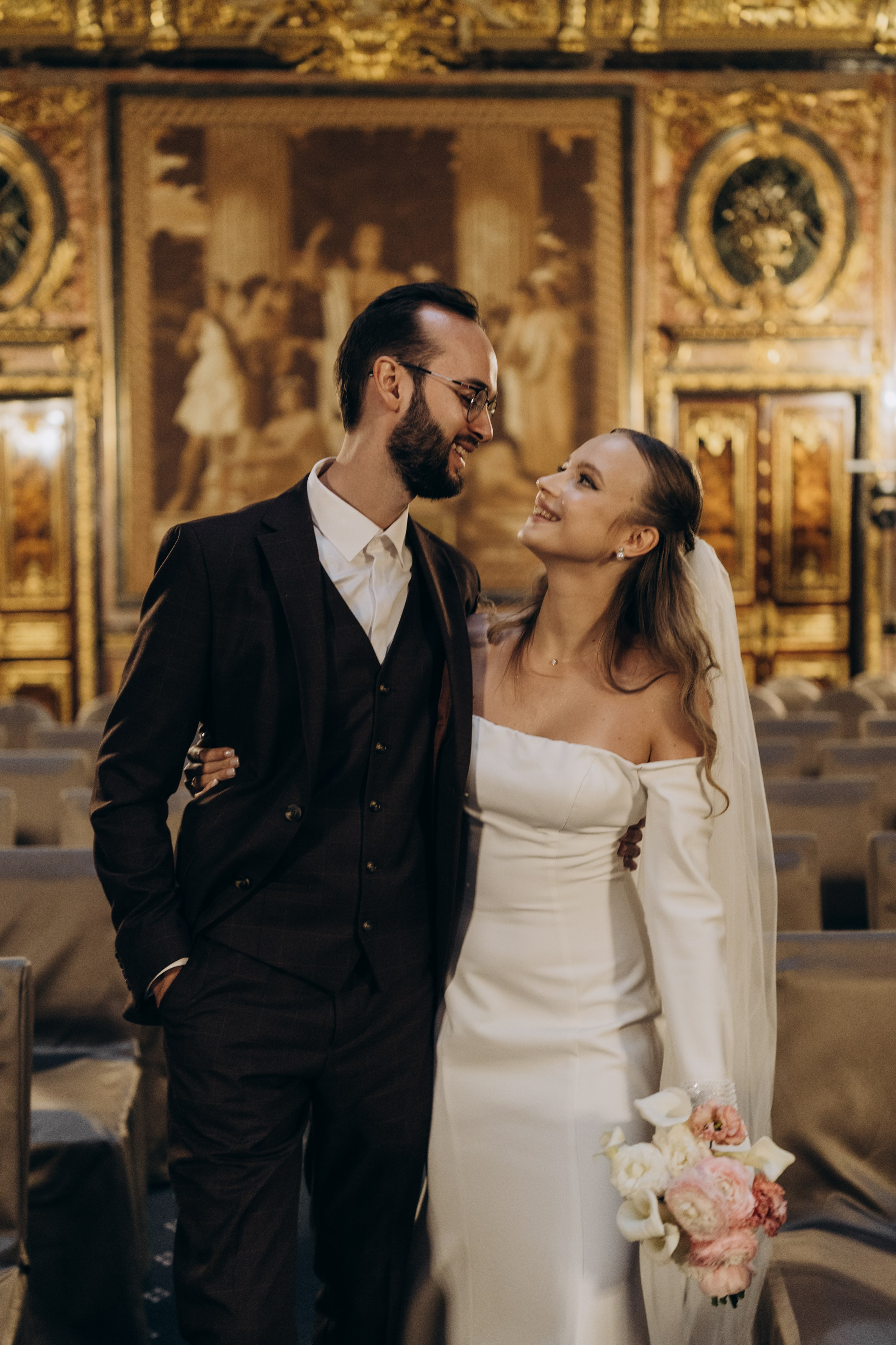 Юра и Полина | 2-й дворец и Половцова. Свадебный и love story фотограф в Санкт-Петербурге