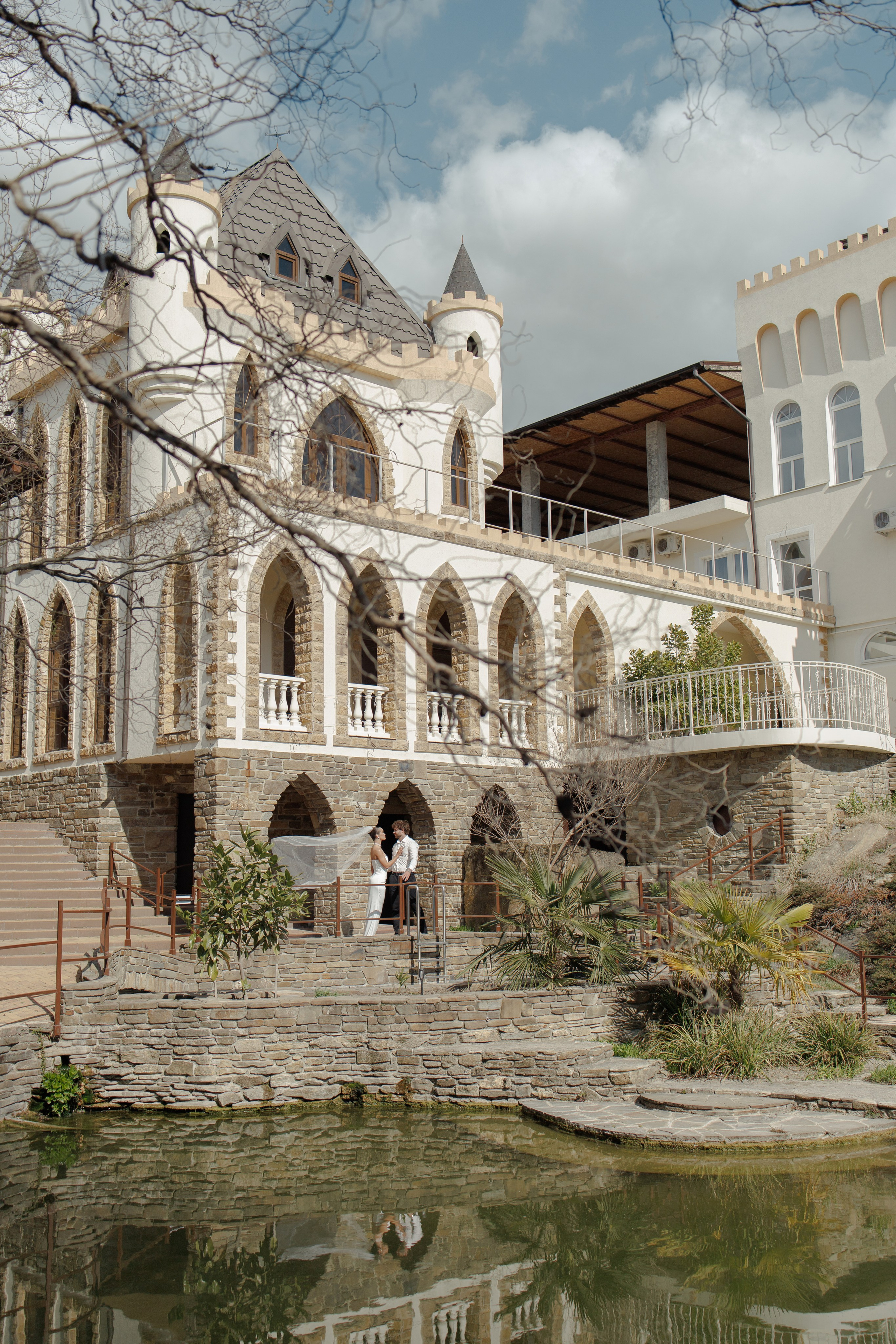 Свадьба в Персиковом замке. Семейный и портретный фотограф в Геленджике Любовь Бодрова