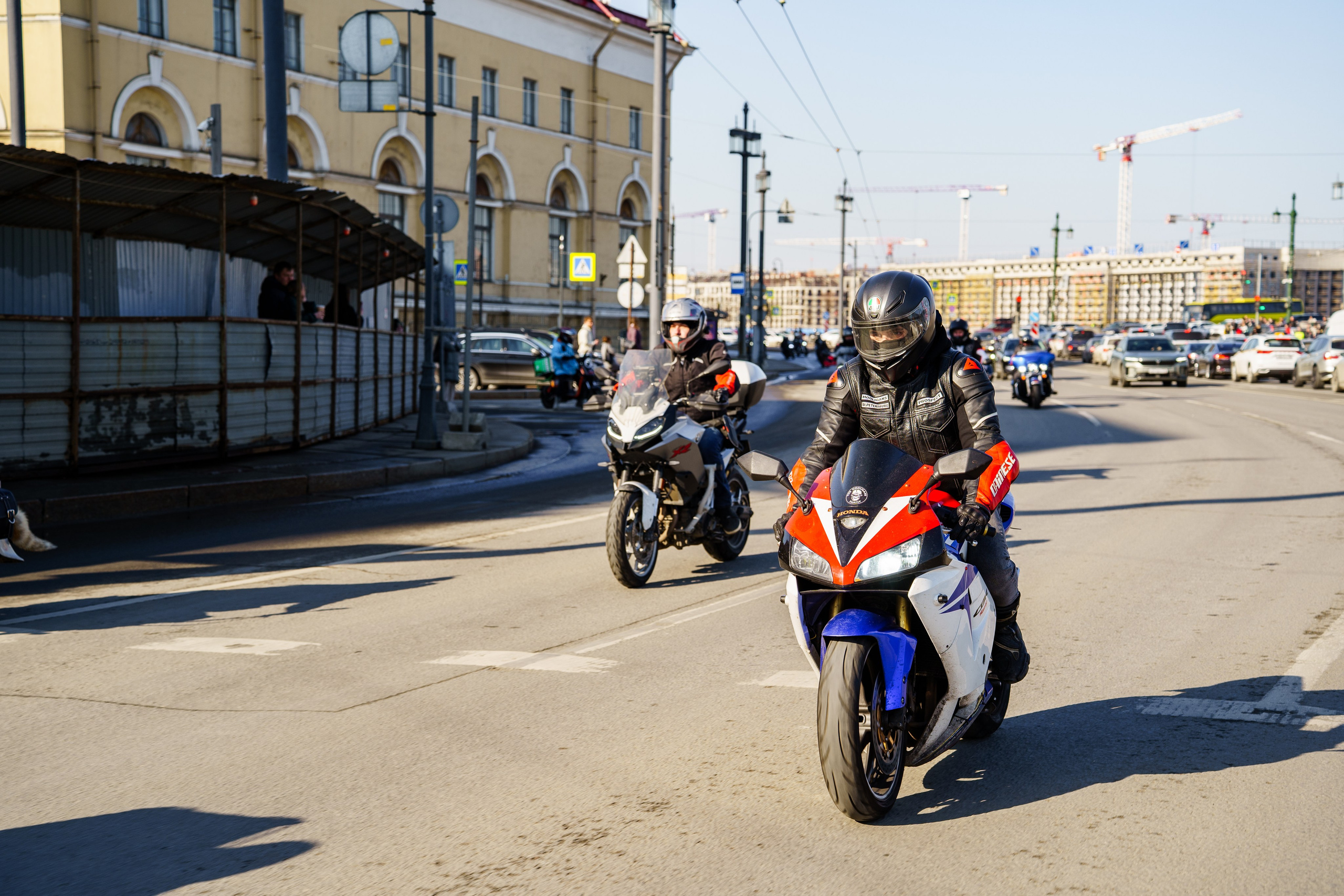 Прохват мотоклуба Norman Riders ч.1. Концертный и репортажный фотограф в Санкт-Петербурге Слава Пахомов