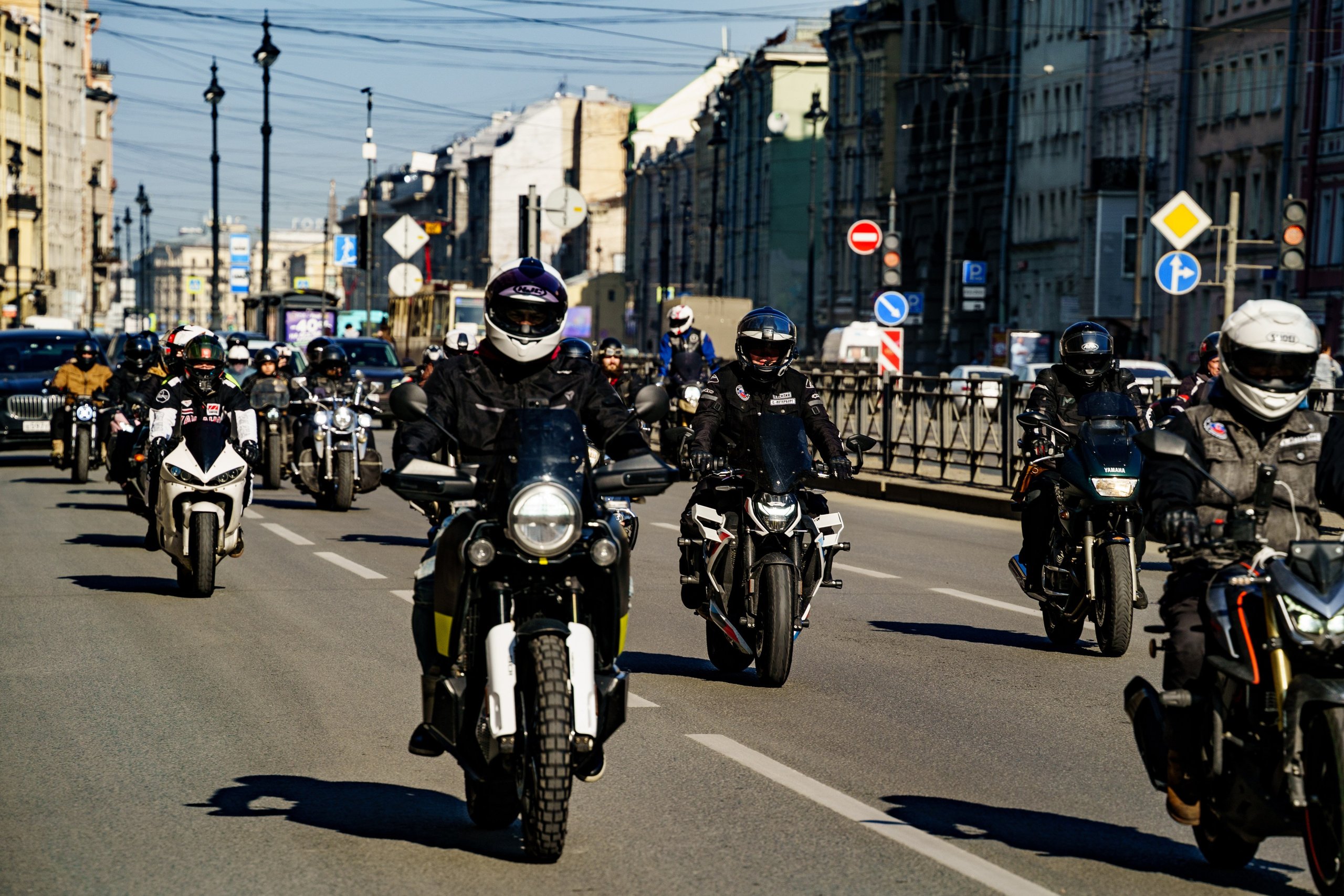Прохват мотоклуба Norman Riders ч.1. Концертный и репортажный фотограф в Санкт-Петербурге Слава Пахомов
