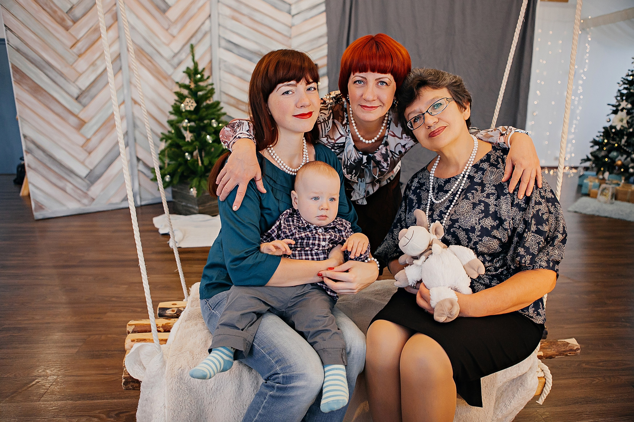 Семейный Новый год. Фотограф в Иркутске Анастасия Григорьева