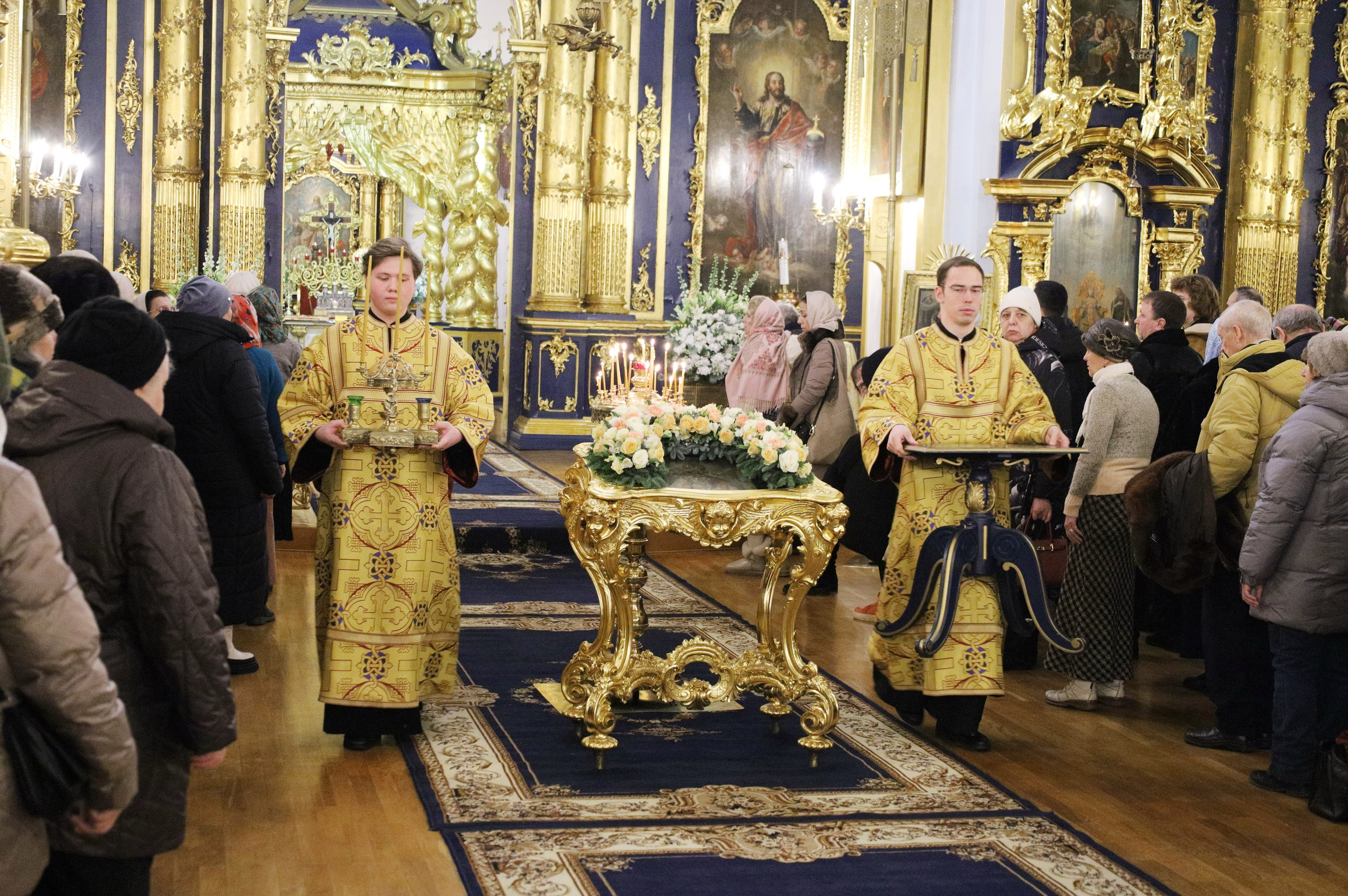 СЛУЖЕНИЕ В КАНУН ДНЯ ПАМЯТИ СВЯТИТЕЛЯ НИКОЛАЯ ЧУДОТВОРЦА. НИКОЛО-БОГОЯВЛЕНСКИЙ МОРСКОЙ СОБОР