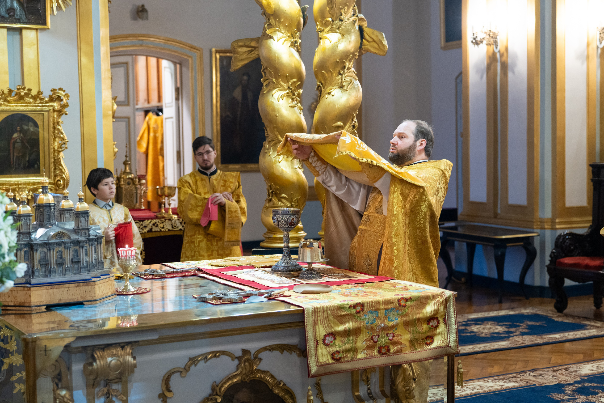 Неделя 28-я по Пятидесятнице. Преподобного Патапия. НИКОЛО-БОГОЯВЛЕНСКИЙ МОРСКОЙ СОБОР