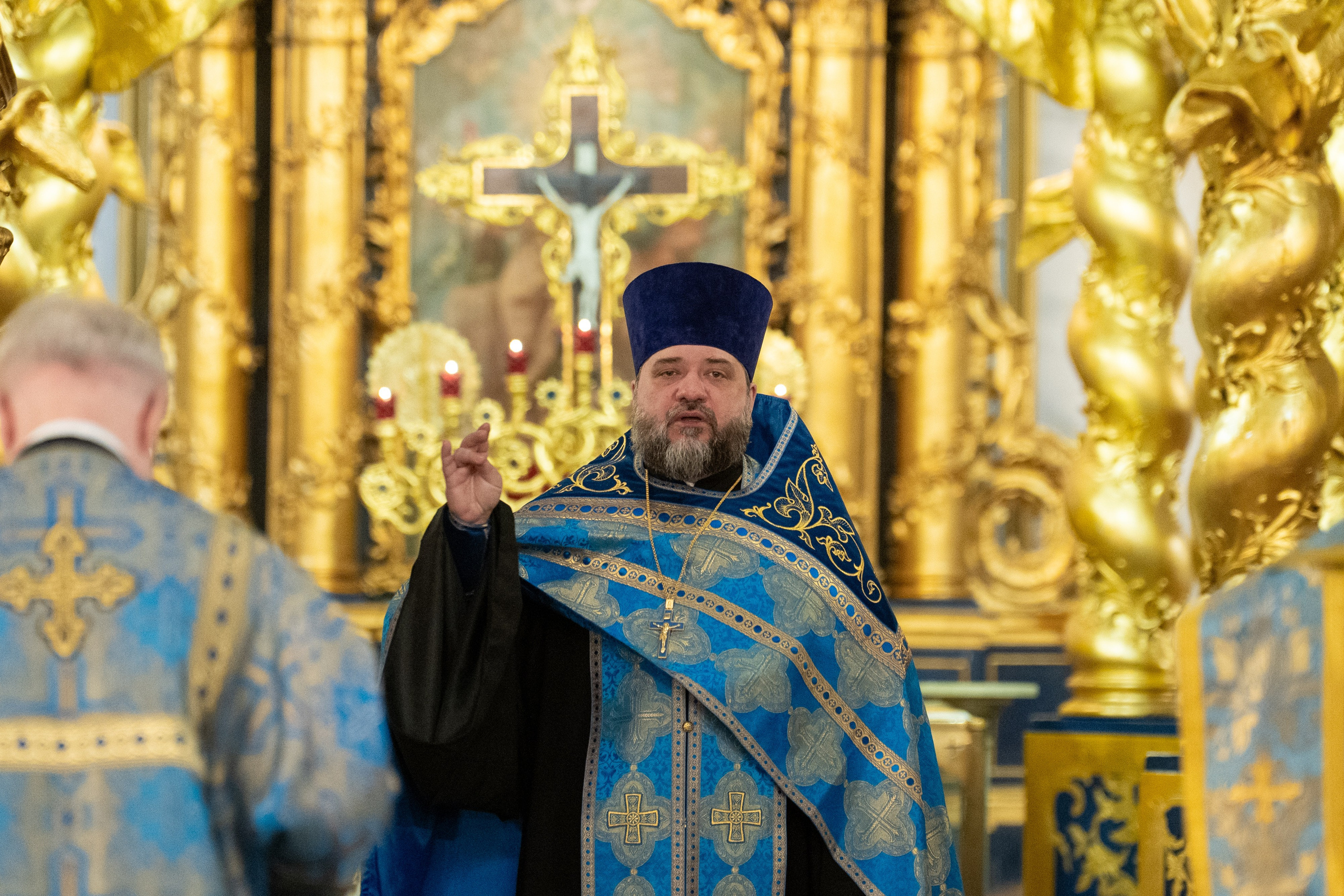 Утреня с акафистом Пресвятой Богородице. НИКОЛО-БОГОЯВЛЕНСКИЙ МОРСКОЙ СОБОР