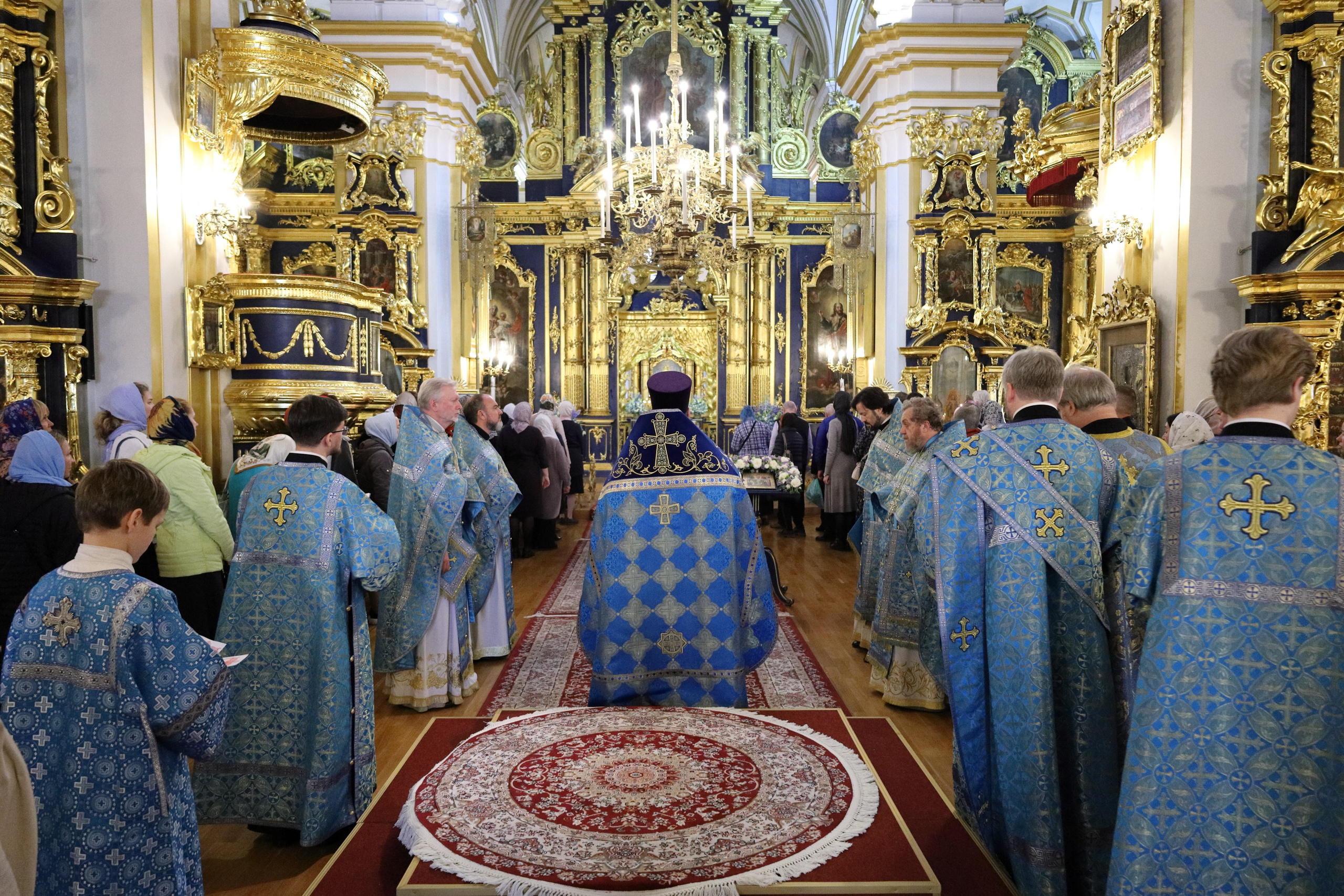 ПОКРОВ ПРЕСВЯТОЙ ВЛАДЫЧИЦЫ НАШЕЙ БОГОРОДИЦЫ И ПРИСНОДЕВЫ МАРИИ. НИКОЛО-БОГОЯВЛЕНСКИЙ МОРСКОЙ СОБОР