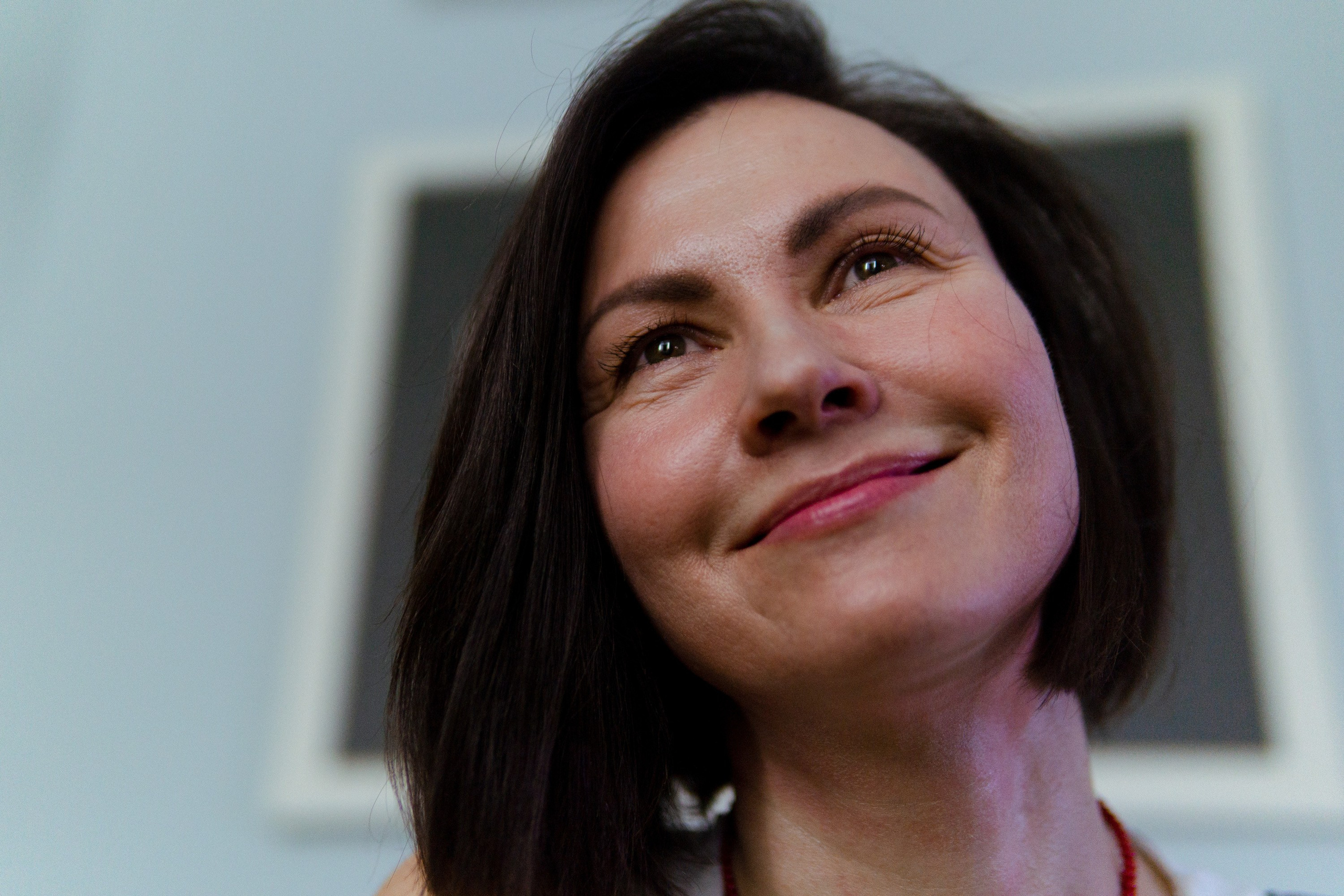 Улыбающаяся девушка