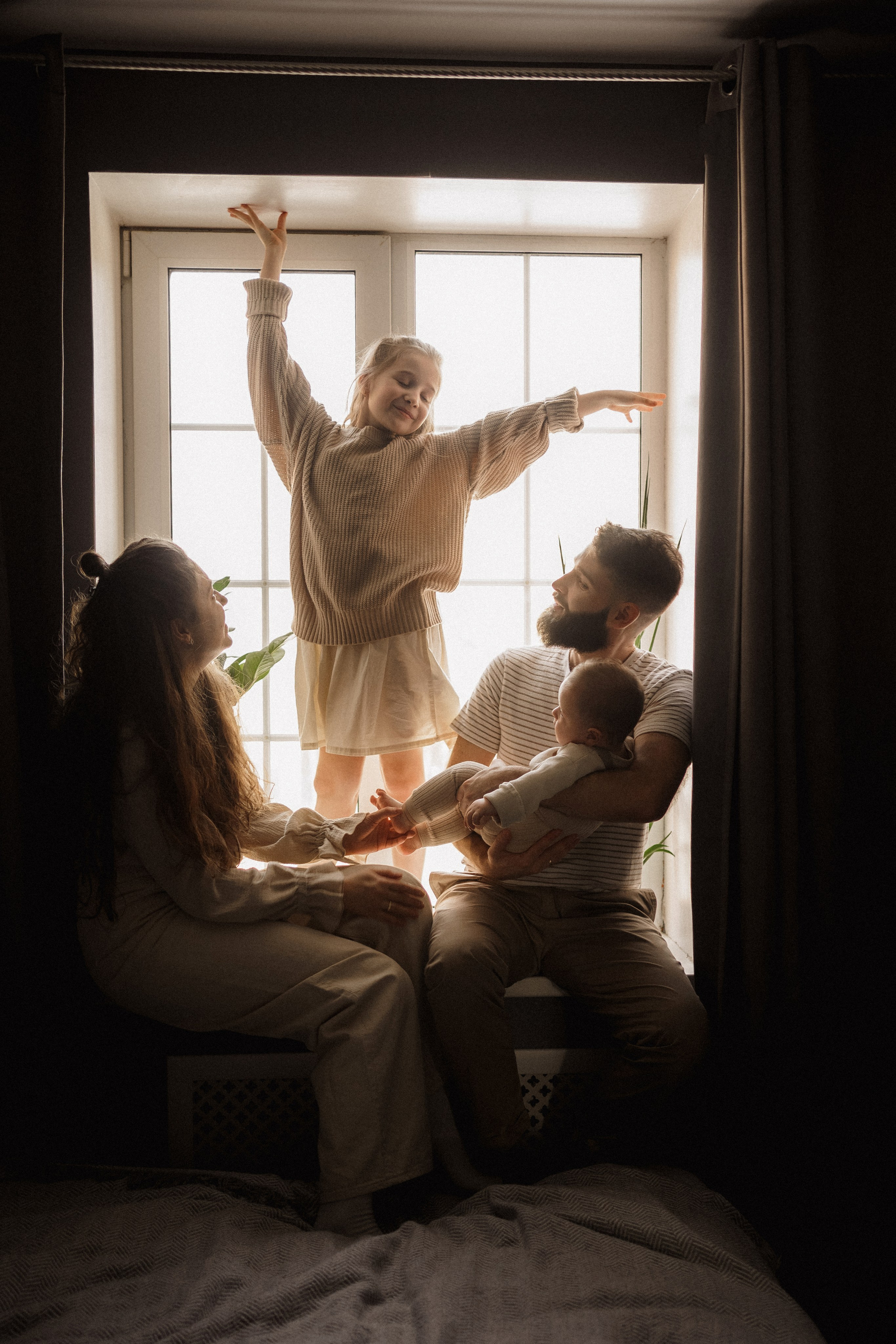 Домашняя фотосессия Новое Домодедово. Семейный фотограф в Москве и в Домодедово Екатерина Патракова