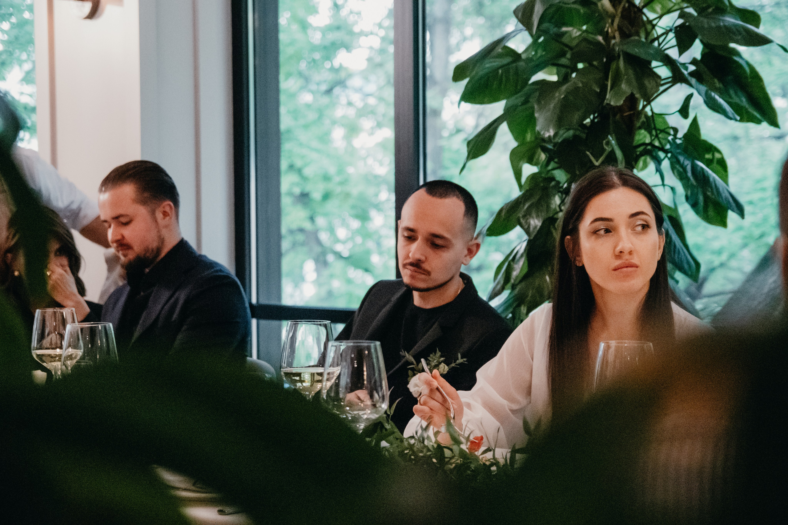 Свадебный ужин. Семейный фотограф в Москве