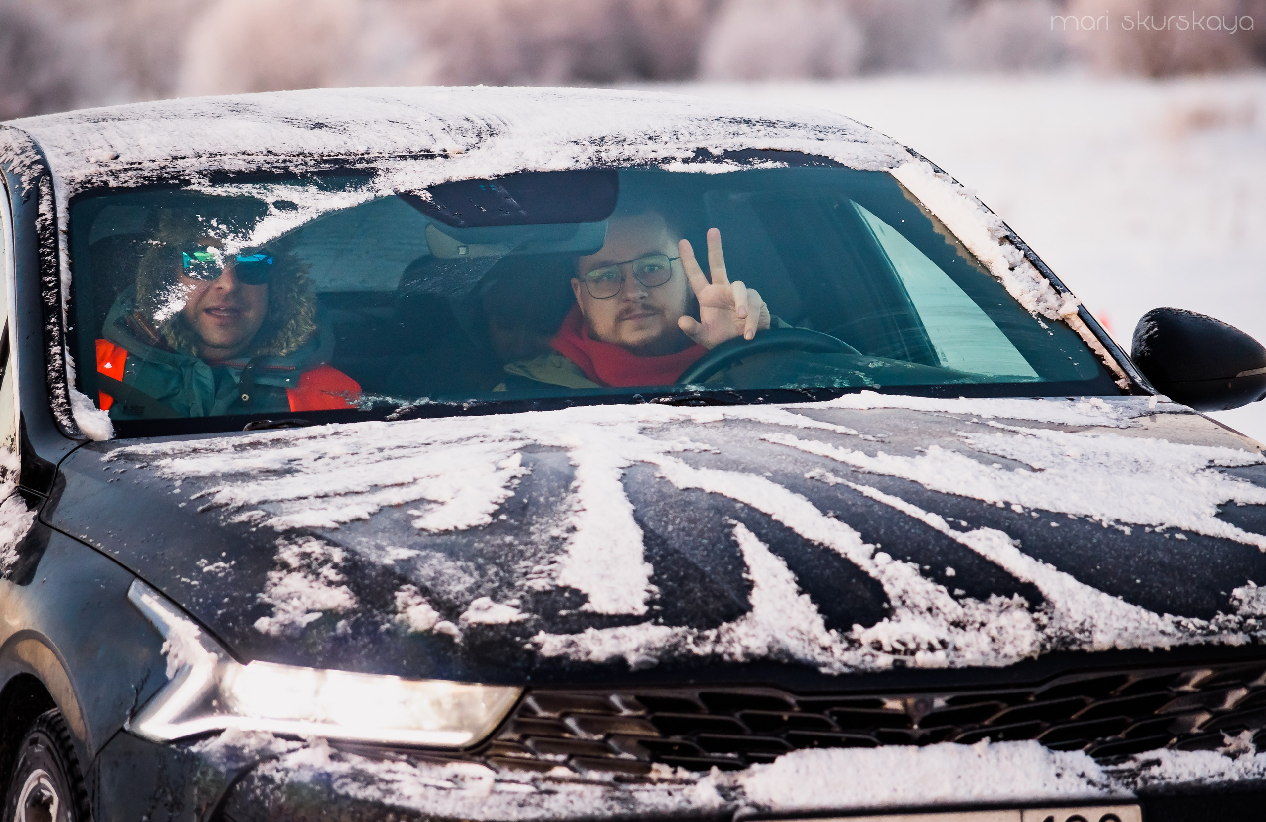 Контраварийная практика вождения автомобиля. Мотофотограф в Санкт-Петербурге Мария Скурская