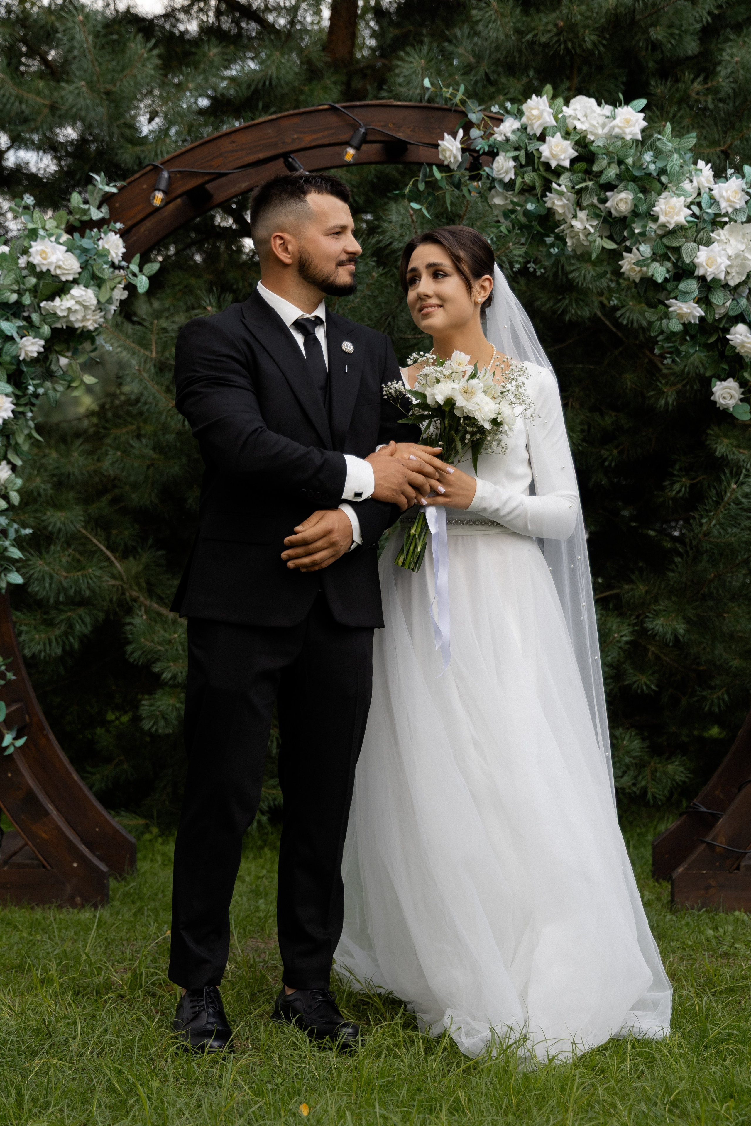 Свадебная фотосессия в агроусадьбе Лабодянка в Минске. Свадебный фотограф в Минске/Беларуси Сергей Спиридонов