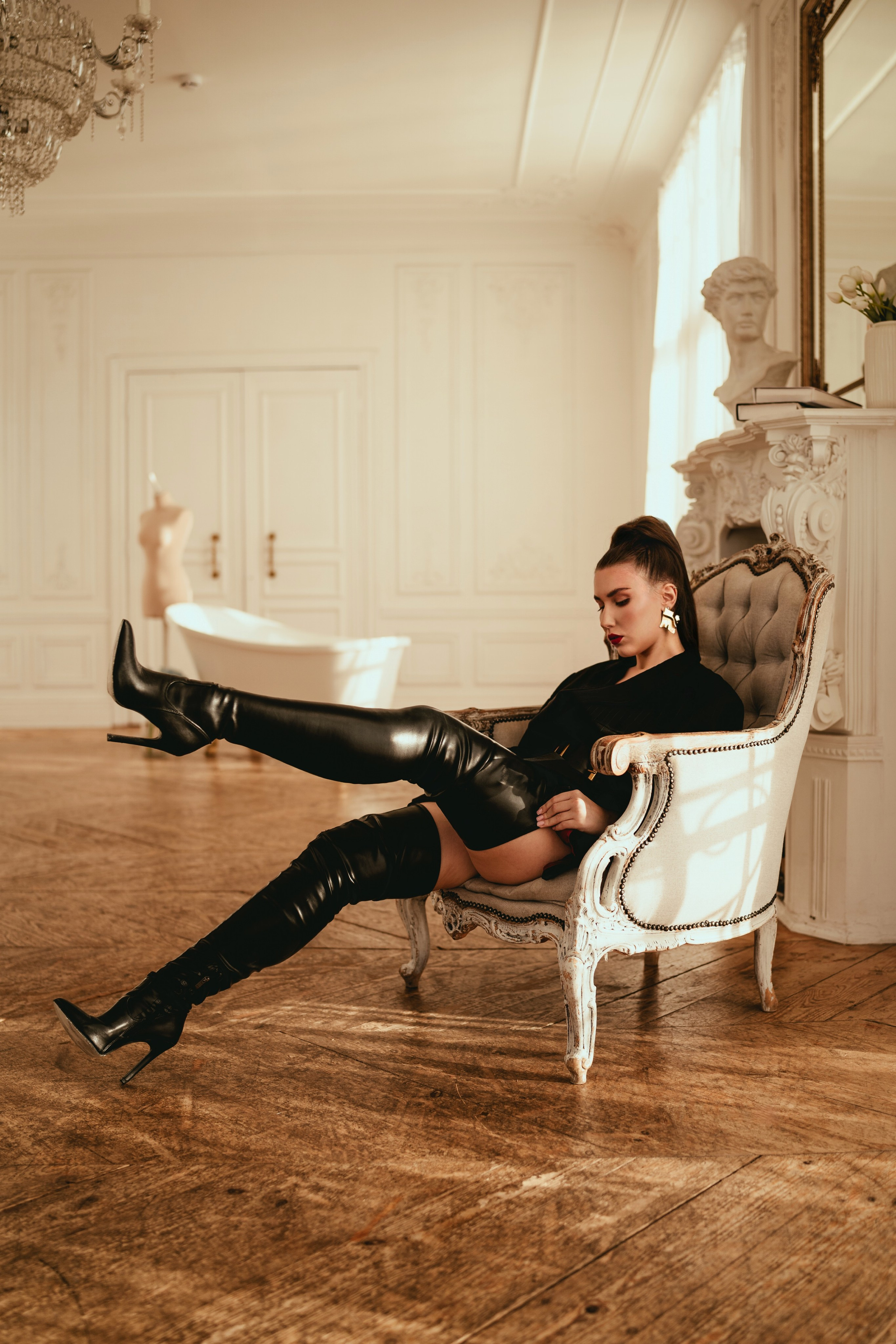 Veronica. Трансформационный фотограф Lina Gaechka