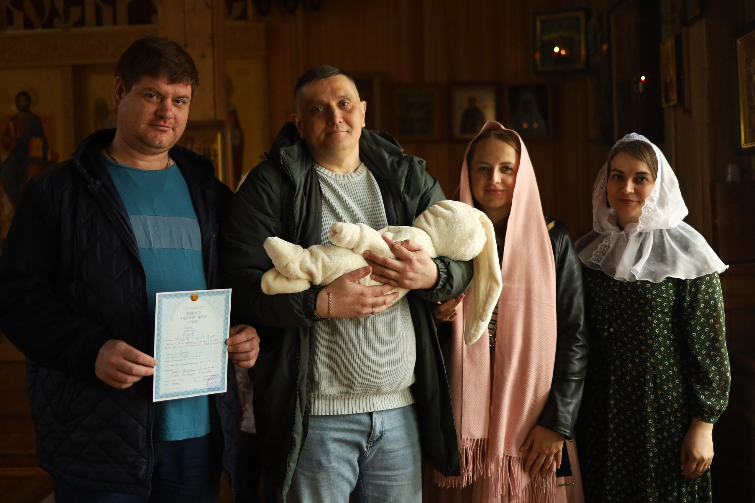 Крещение (Храм Святых в земле Российской просиявших). Фотограф Березенская Ирина в Новосибирске