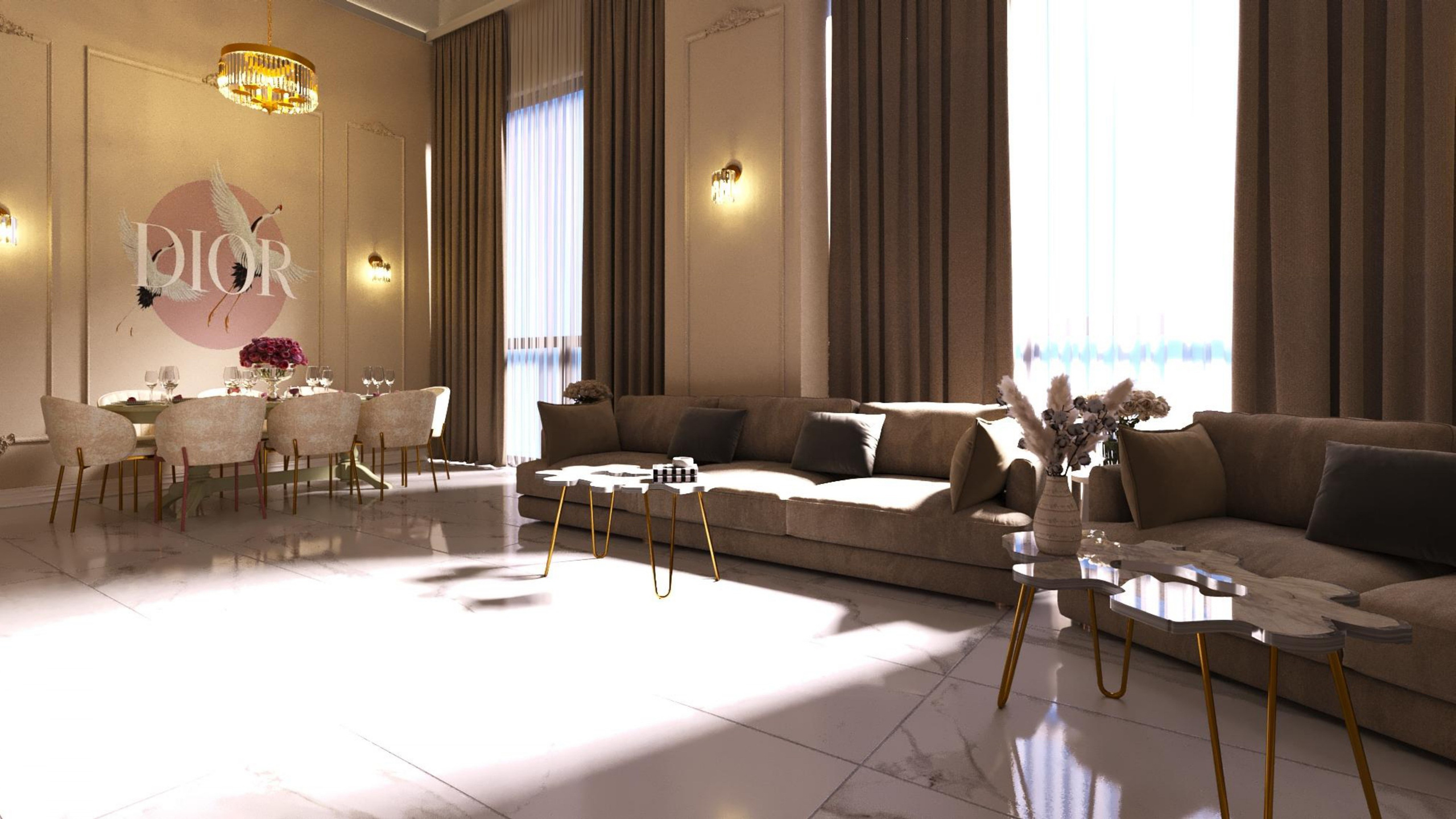 Диор. Аренда лофта в СПб для мероприятий