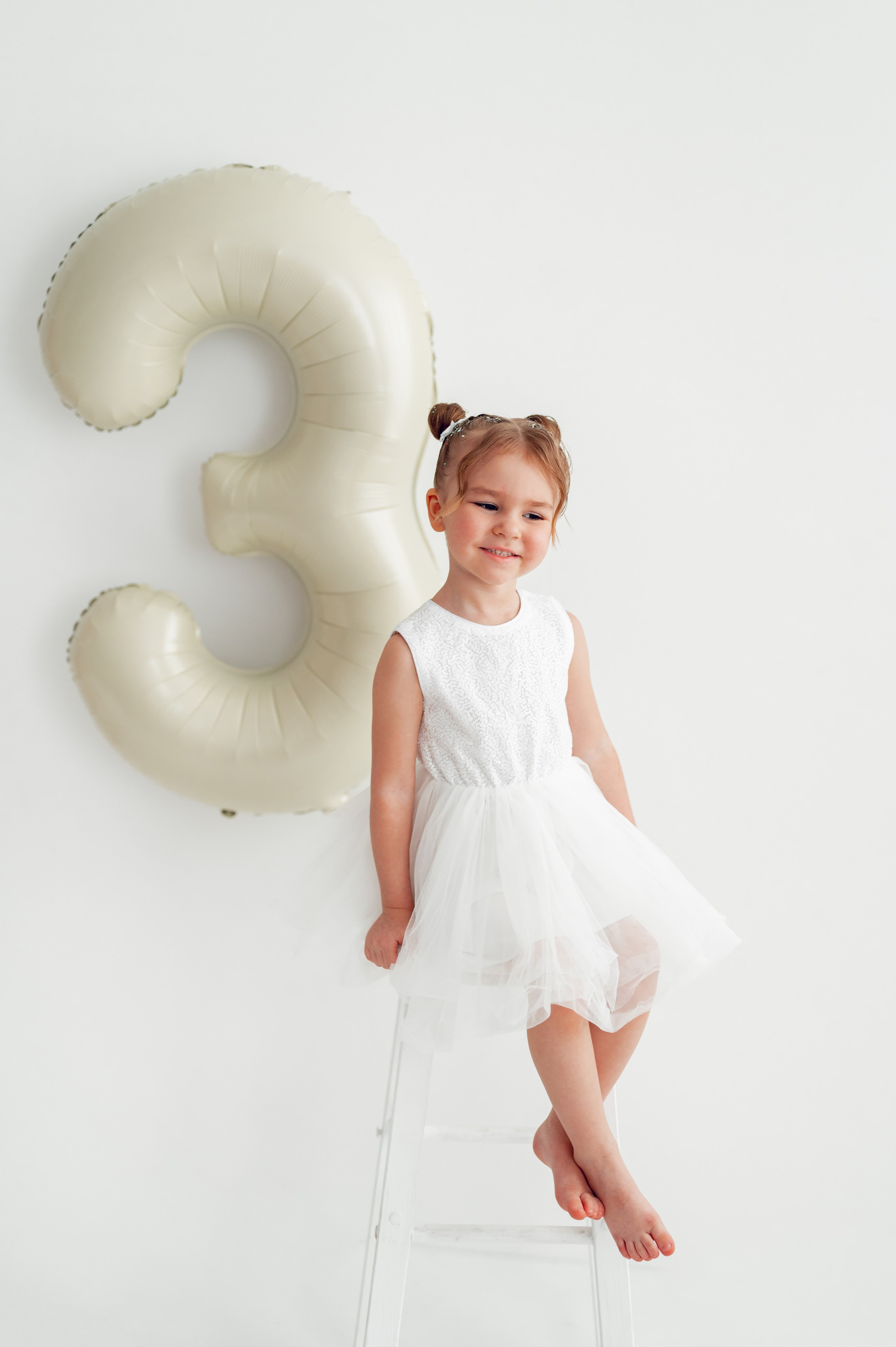 фотосессия на три года девочке