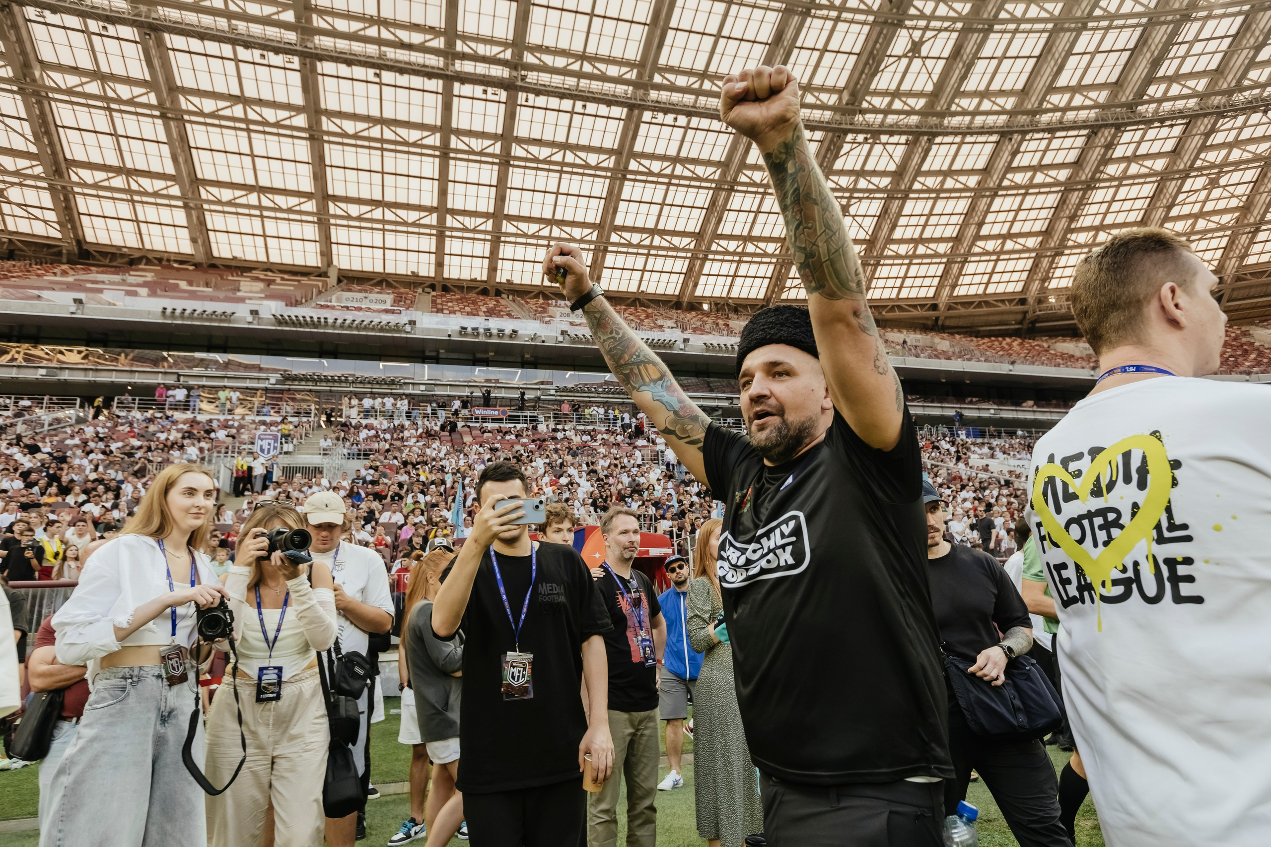 СКА Ростов-на-Дону -LIT Energy в Лужниках MFL. Репортажный, event, концертный и backstage фотограф из Москвы Виталий Кривцов