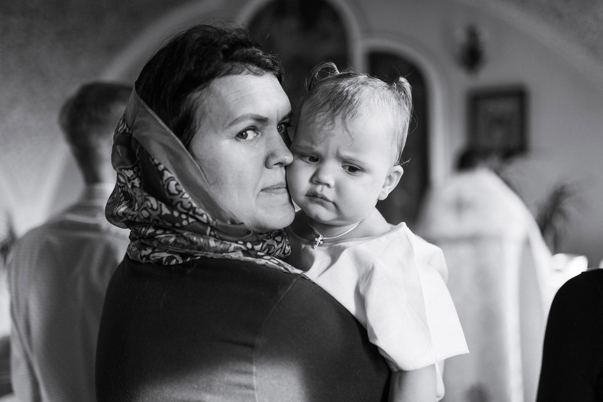 Крещение Софии. Семейный документальный фотограф в Волгограде Мариэта Додина