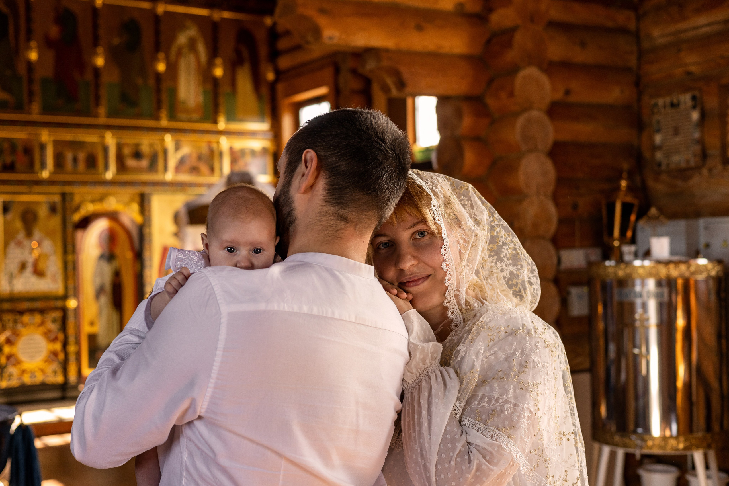 Съемка Таинство Крещения. Фотограф новорожденных Воронеж