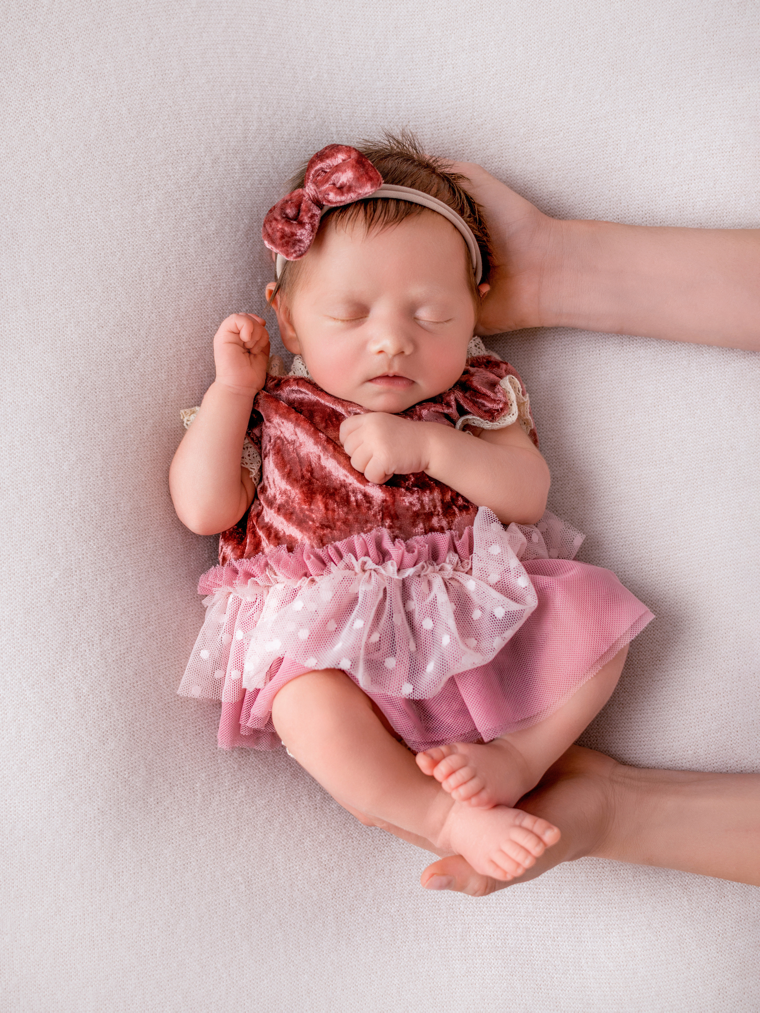 Василиса 15 дней. Фотограф новорожденных Краснодар Малышенко Надежда