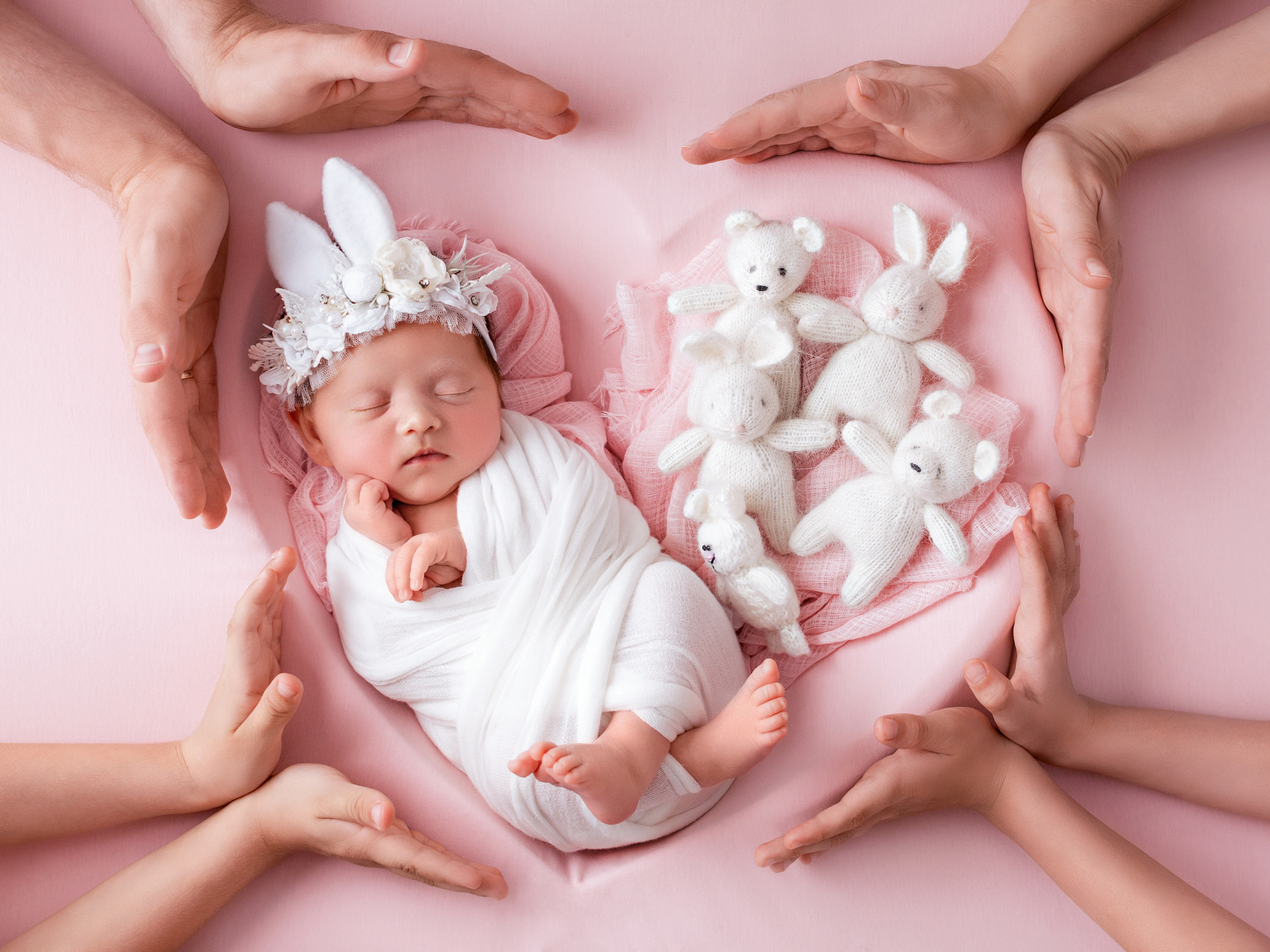 Василиса 15 дней. Фотограф новорожденных Краснодар Малышенко Надежда