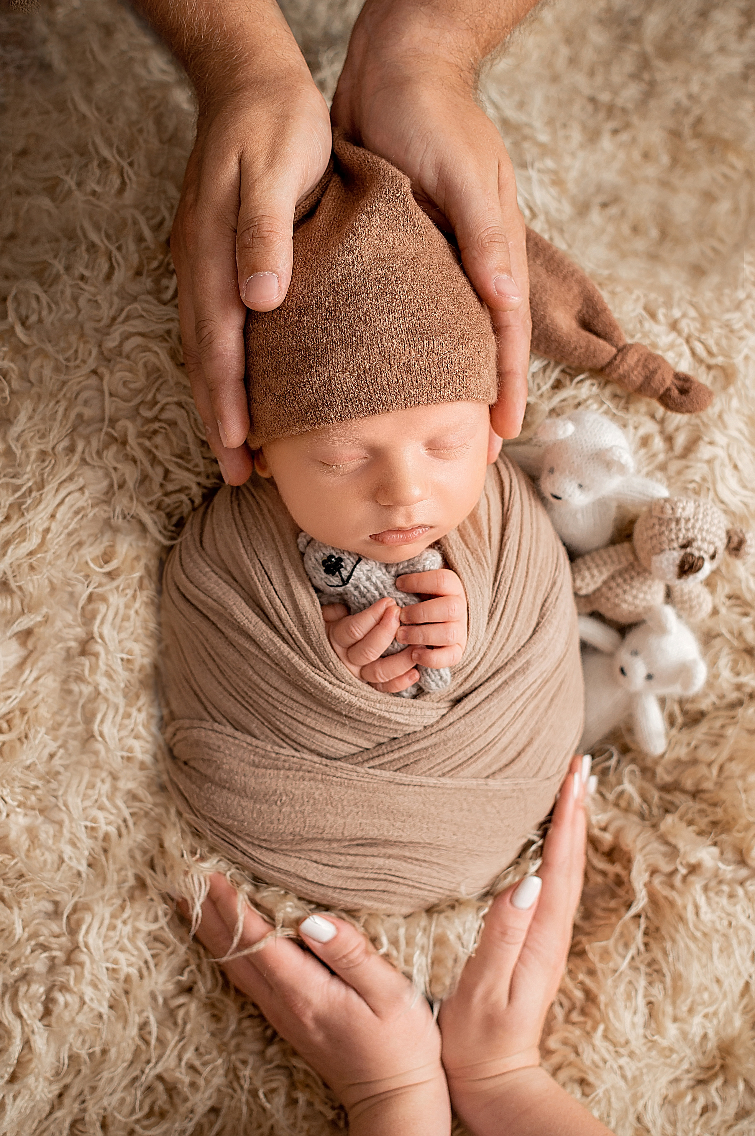 Мишенька 12 дней. Фотограф новорожденных Краснодар Малышенко Надежда