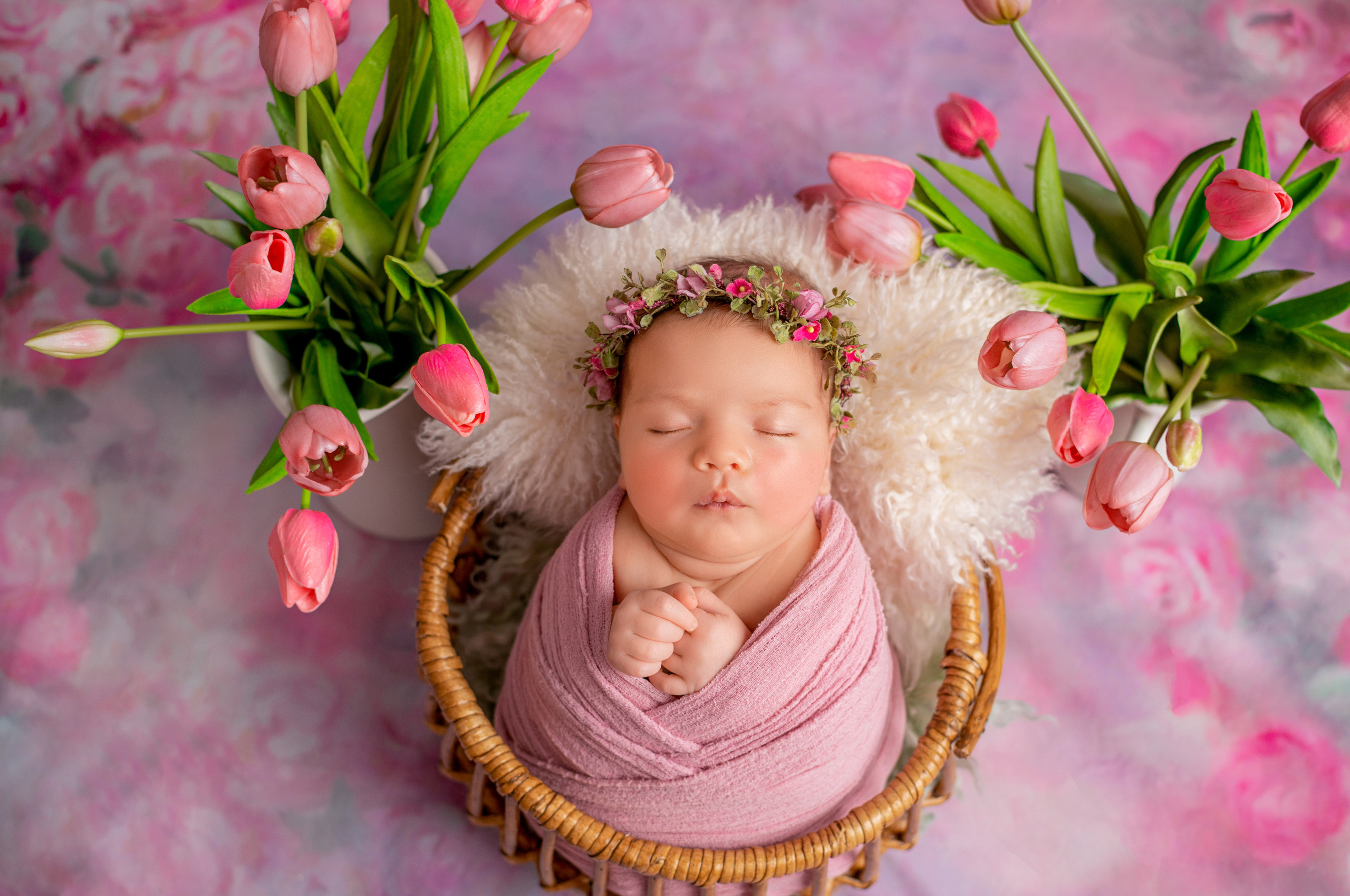 Эмилия 14 дней. Фотограф новорожденных Краснодар Малышенко Надежда