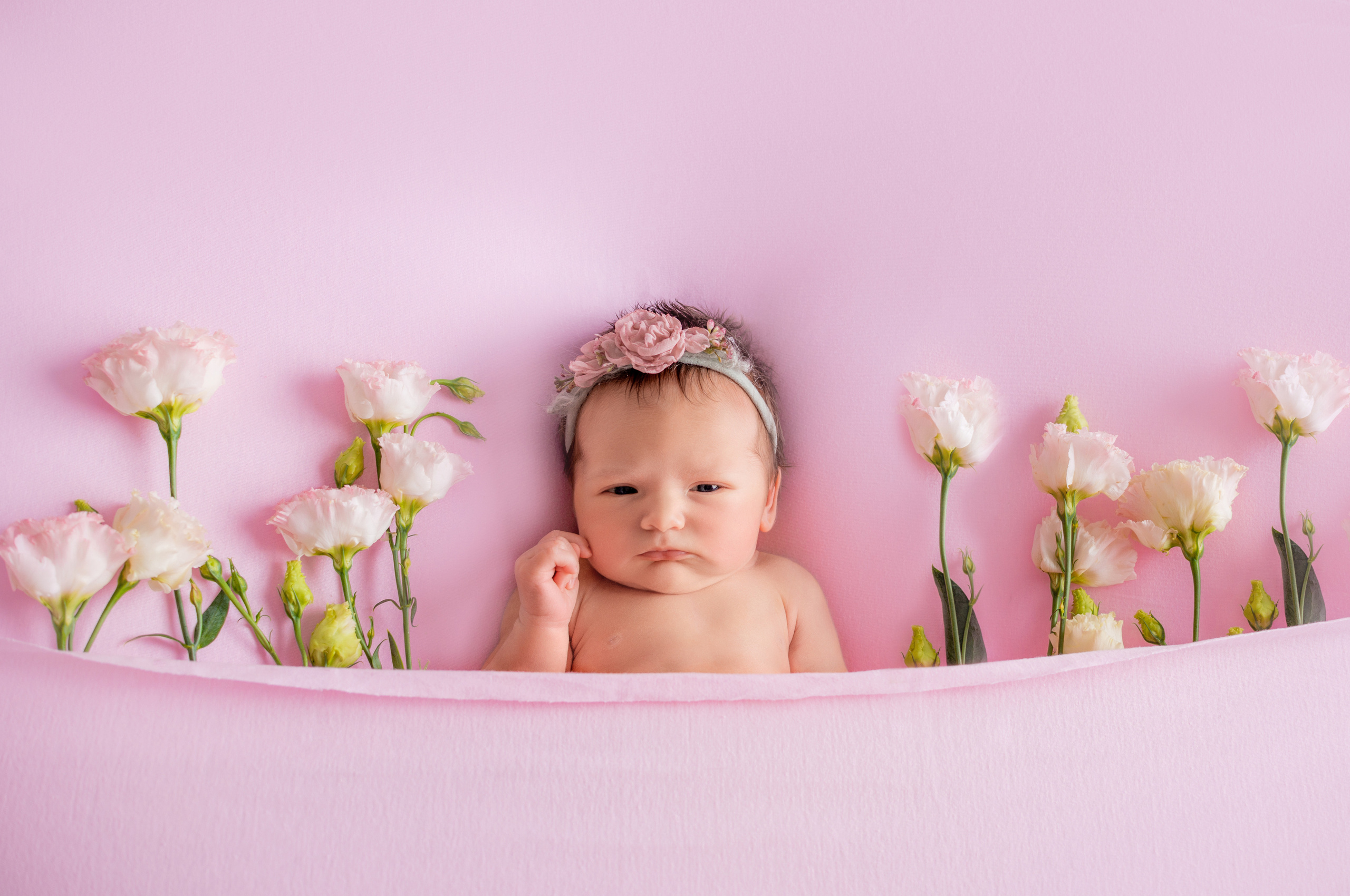 Алина 7 дней. Фотограф новорожденных Краснодар Малышенко Надежда