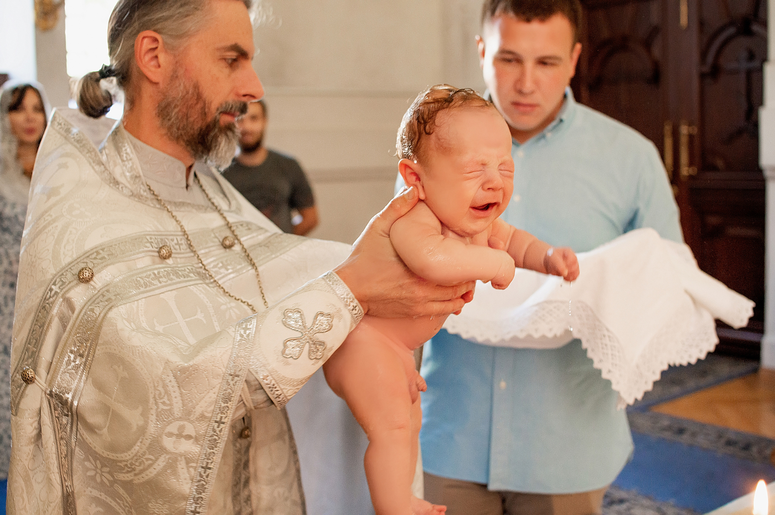 Крещение в Краснодаре. Фотограф новорожденных Краснодар Малышенко Надежда