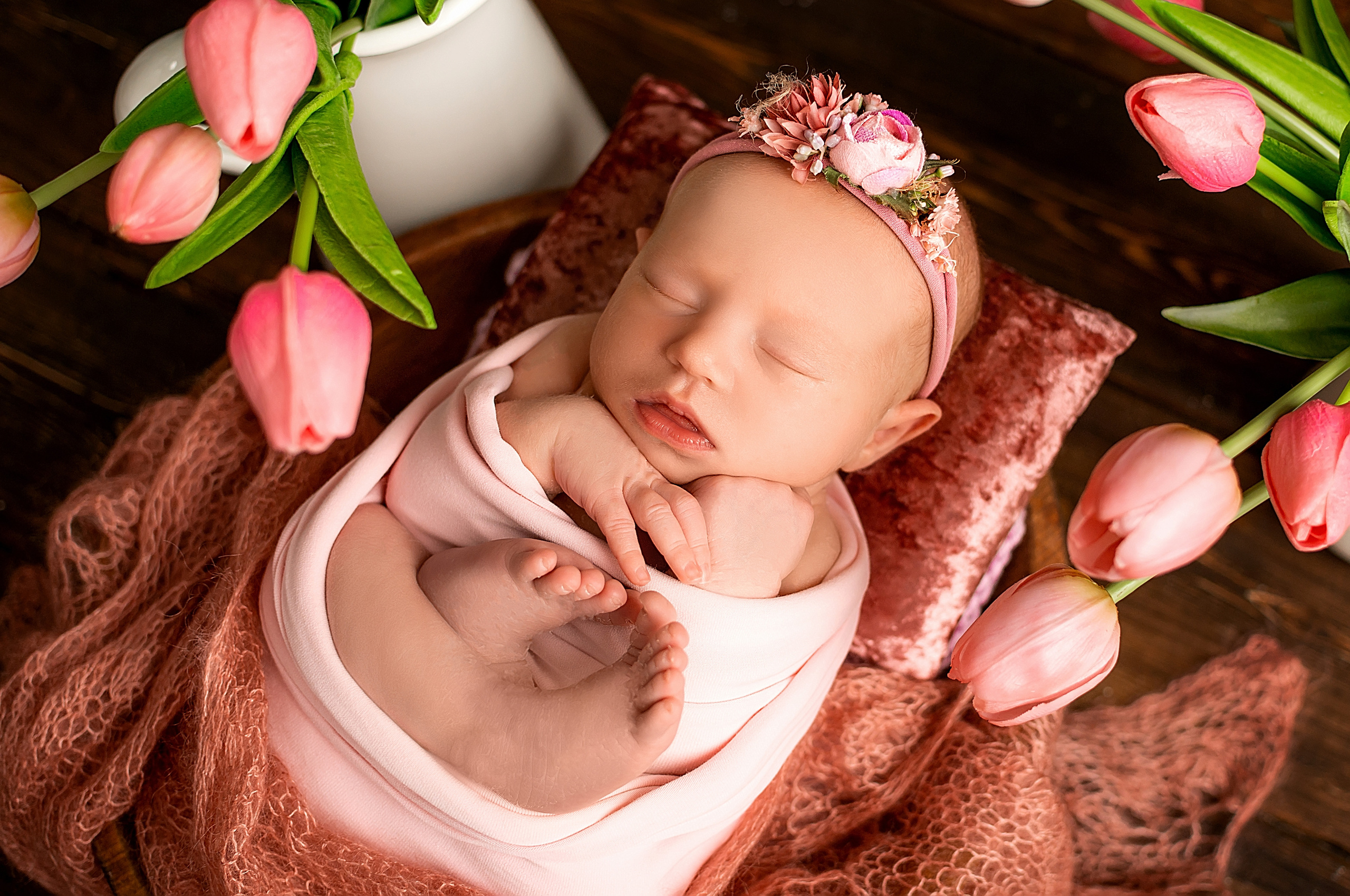 Ульяна 12 дней. Фотограф новорожденных Краснодар Малышенко Надежда