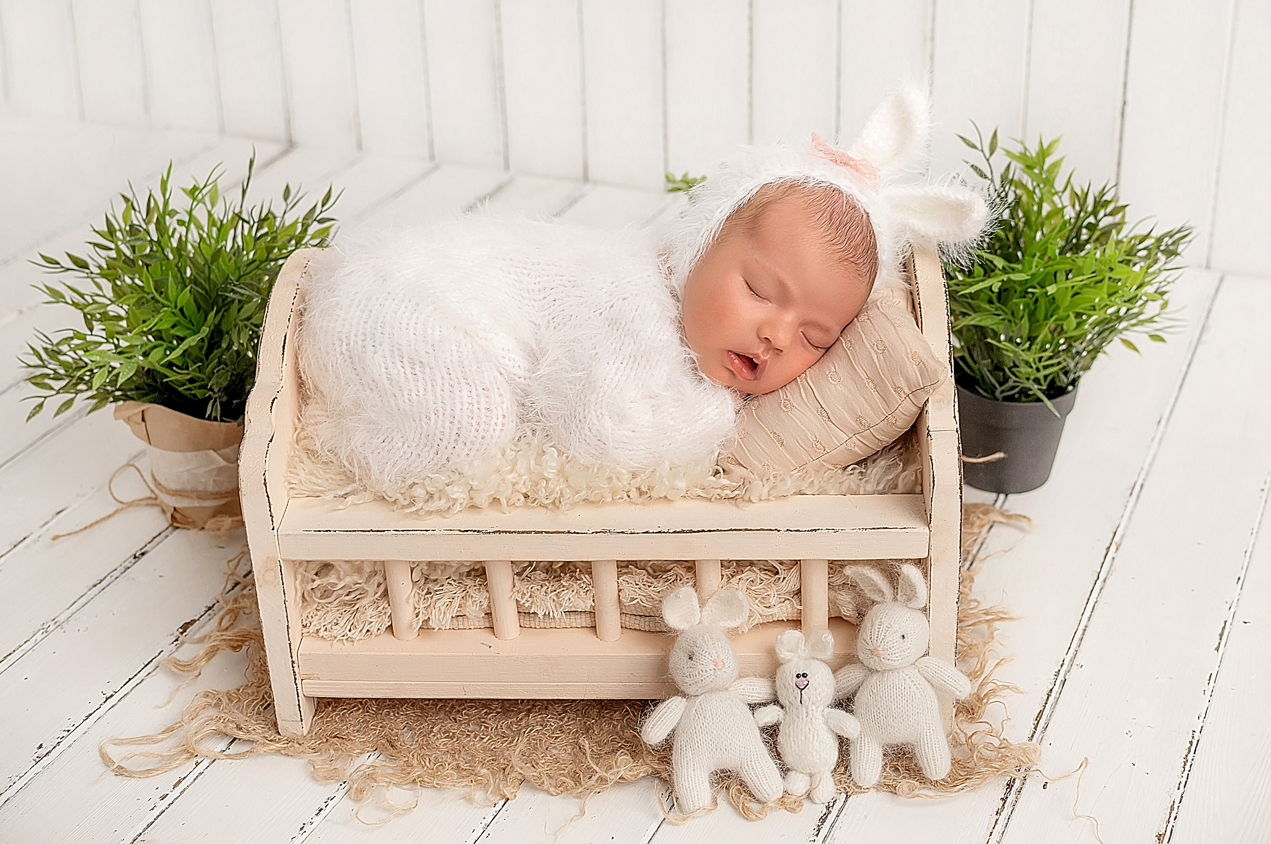 Эмилия 14 дней. Фотограф новорожденных Краснодар Малышенко Надежда