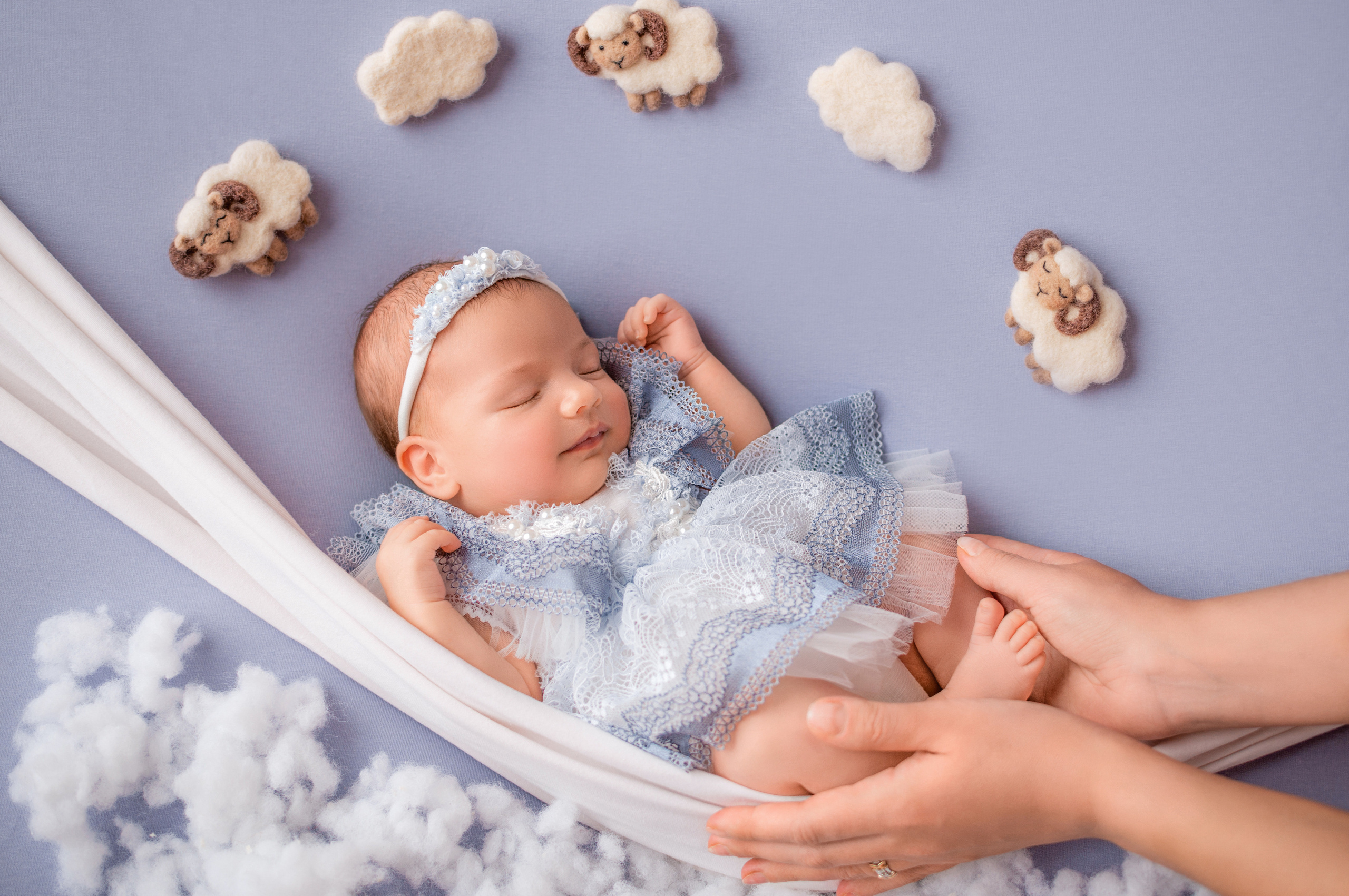 Эмилия 14 дней. Фотограф новорожденных Краснодар Малышенко Надежда