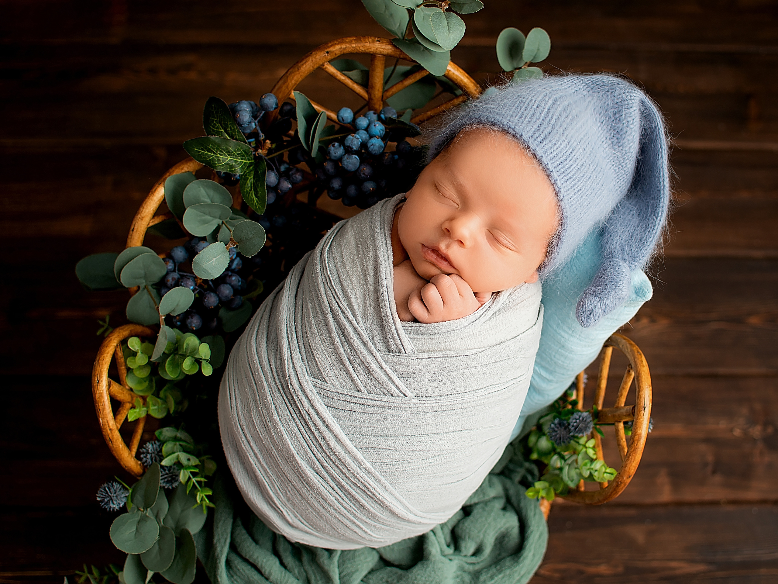 Максим 8 дней. Фотограф новорожденных Краснодар Малышенко Надежда