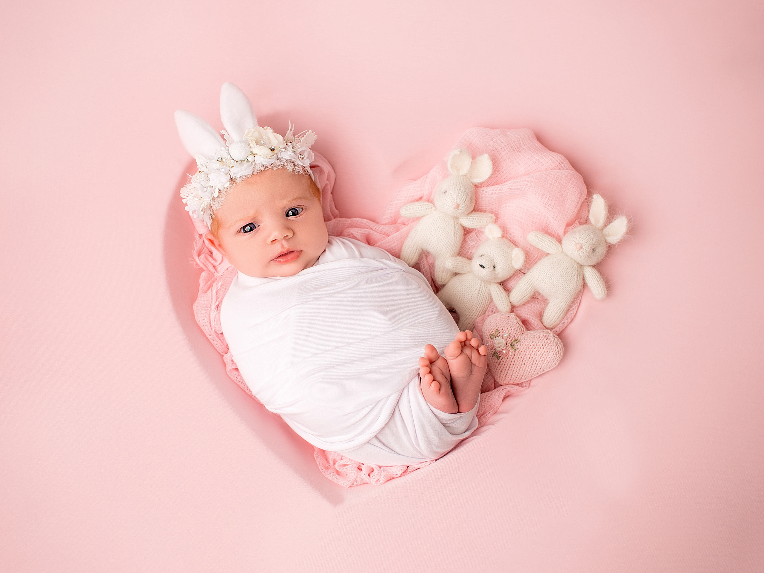 Есения 21 день. Фотограф новорожденных Краснодар Малышенко Надежда