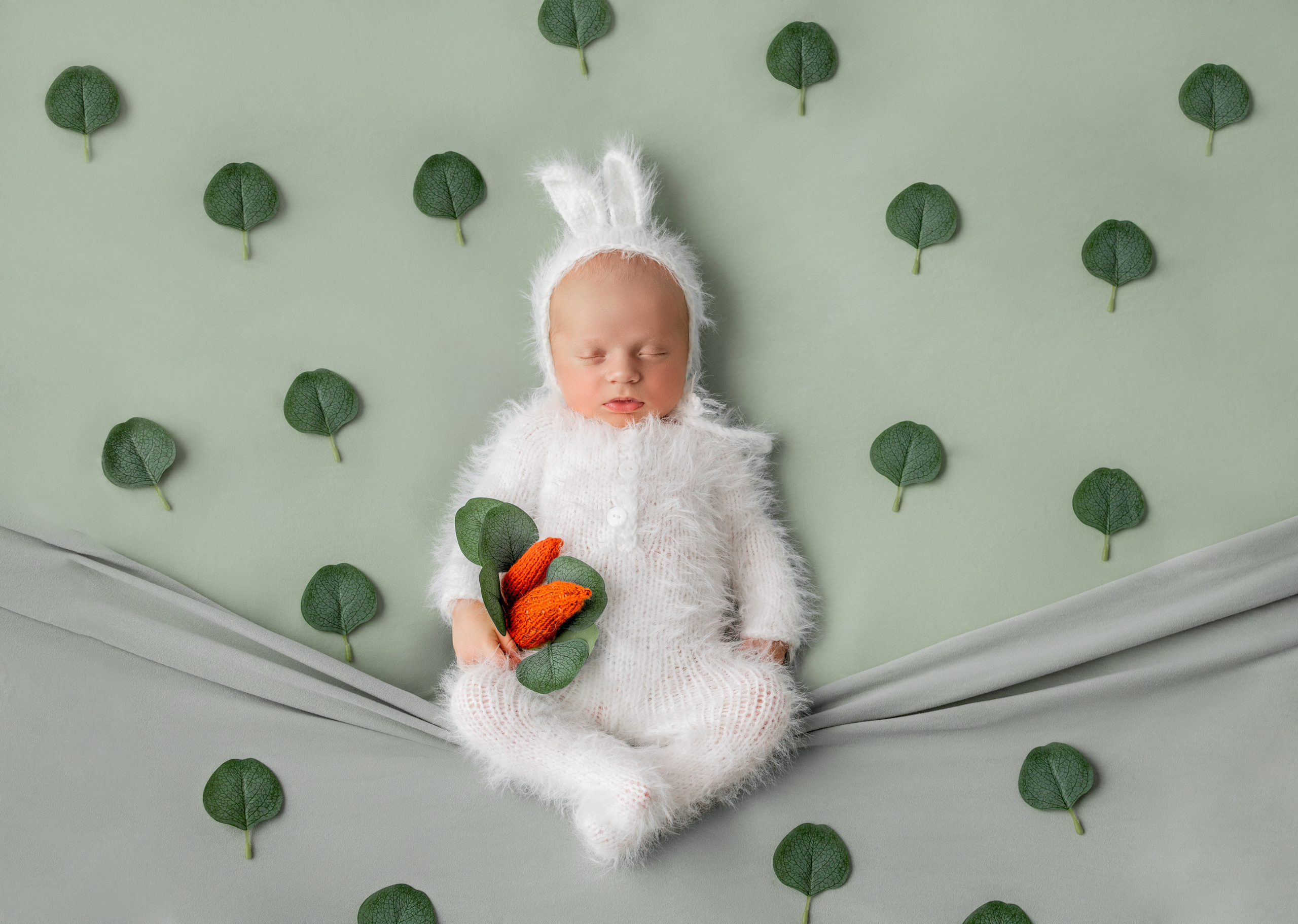 Мишенька 12 дней. Фотограф новорожденных Краснодар Малышенко Надежда