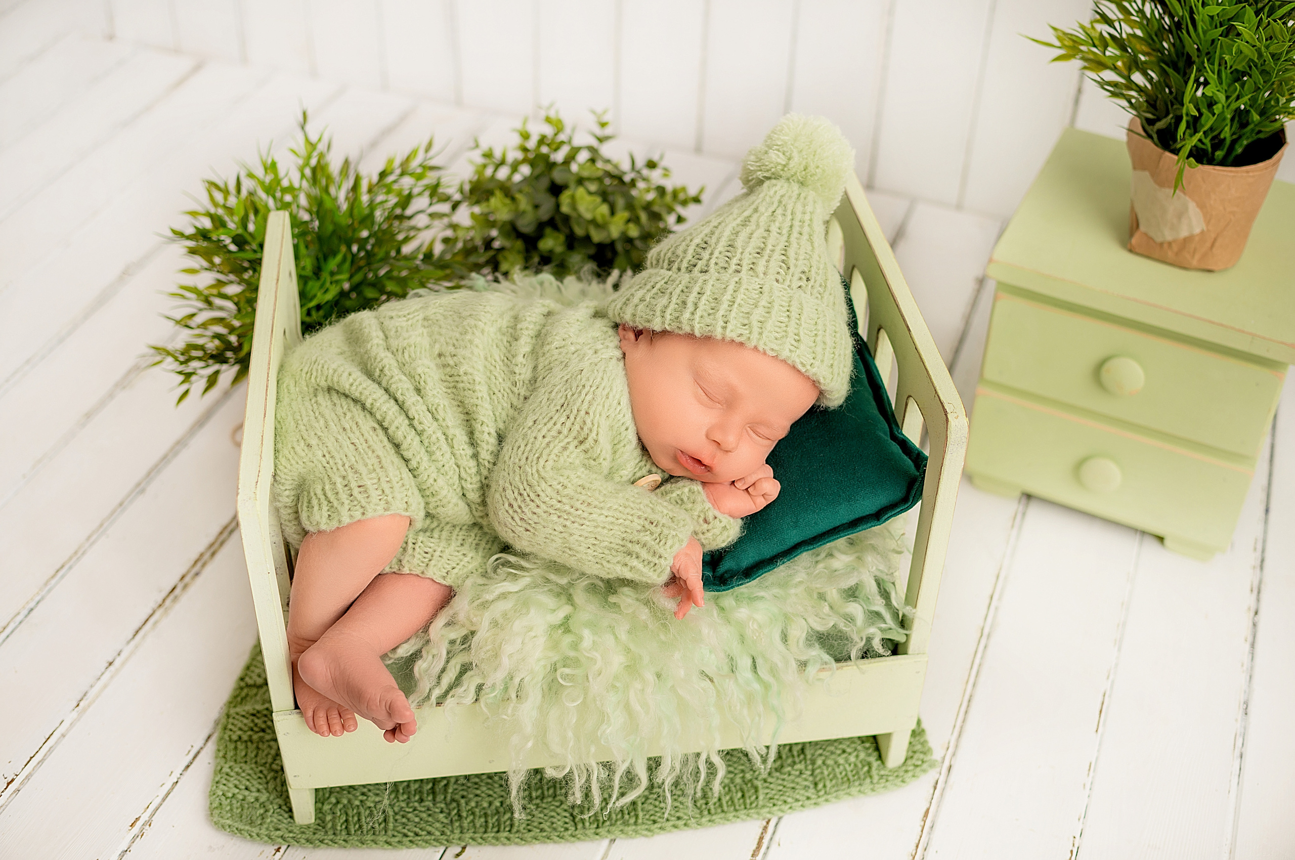 Всеволод 12 дней. Фотограф новорожденных Краснодар Малышенко Надежда