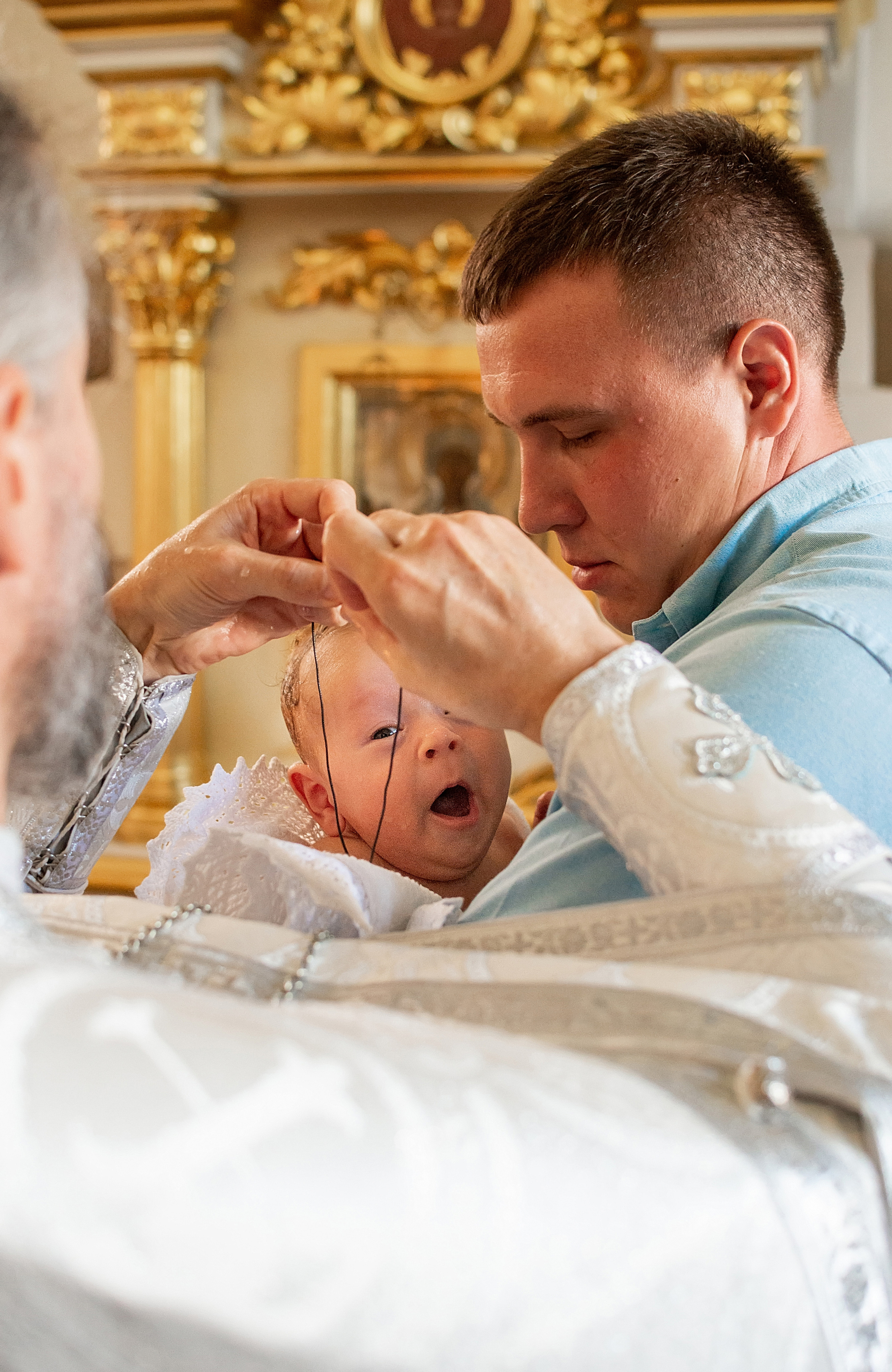 Крещение в Краснодаре. Фотограф новорожденных Краснодар Малышенко Надежда