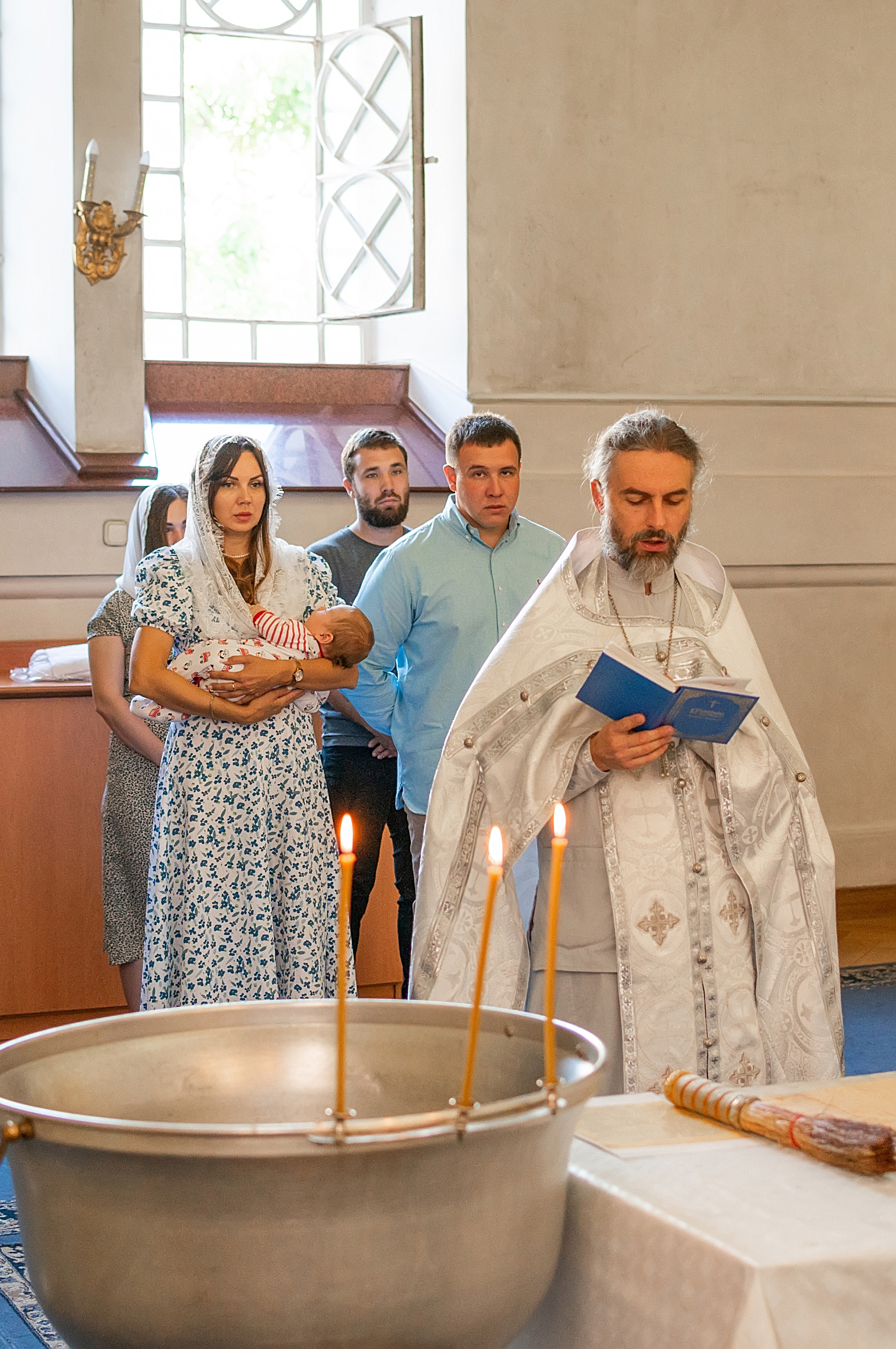 Крещение в Краснодаре. Фотограф новорожденных Краснодар Малышенко Надежда