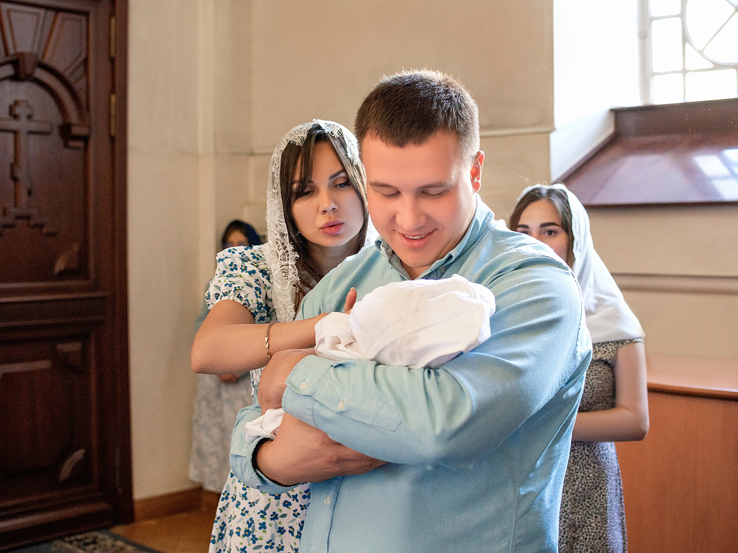 Крещение в Краснодаре. Фотограф новорожденных Краснодар Малышенко Надежда